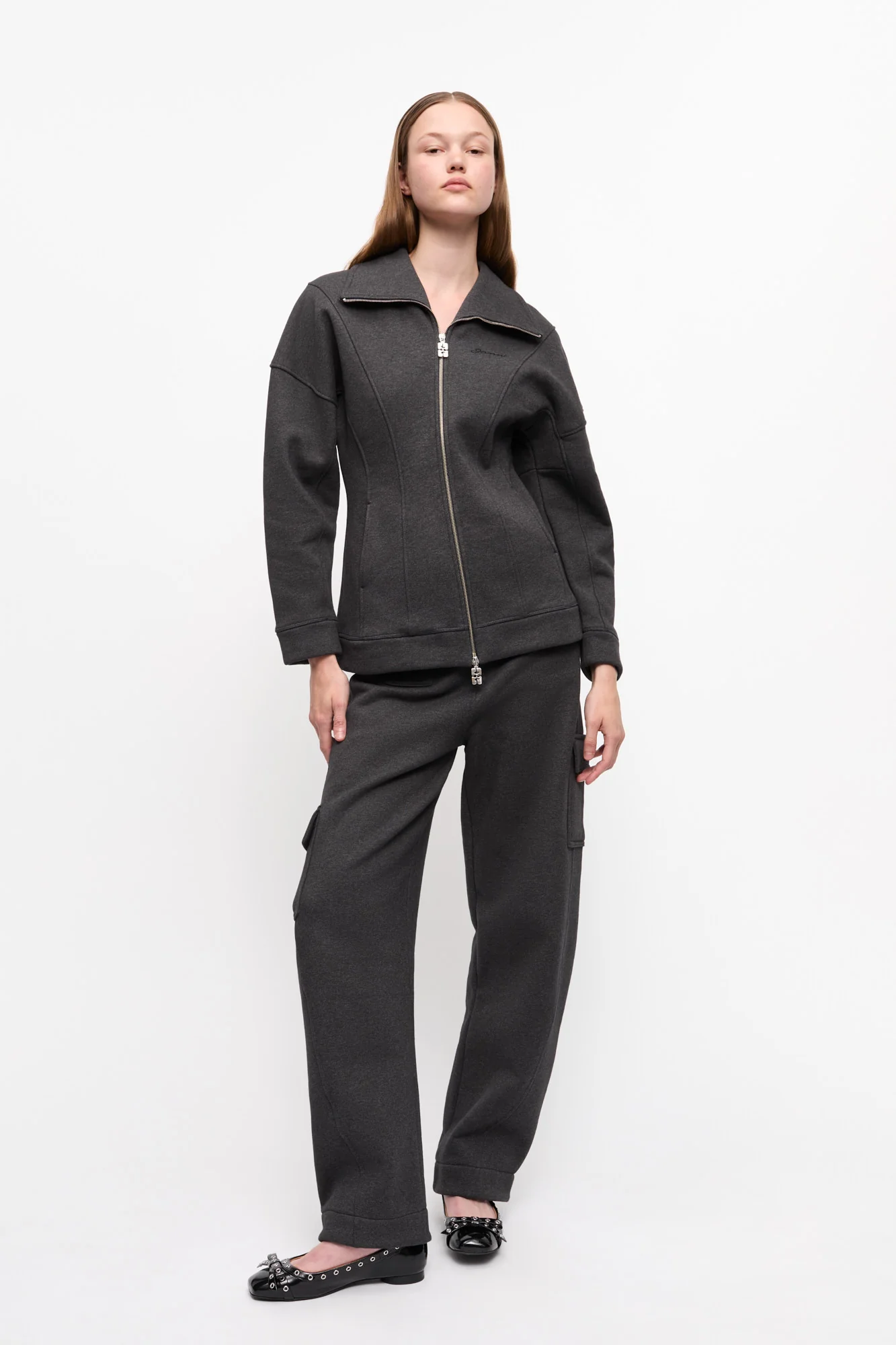 Heavy Fleece Zip-Up | Phantom - Image 5