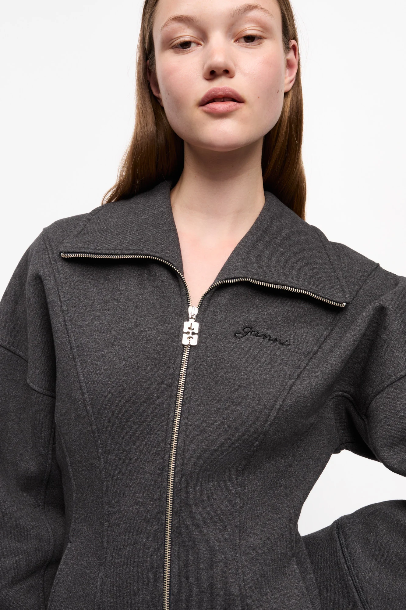 Heavy Fleece Zip-Up | Phantom - Image 6