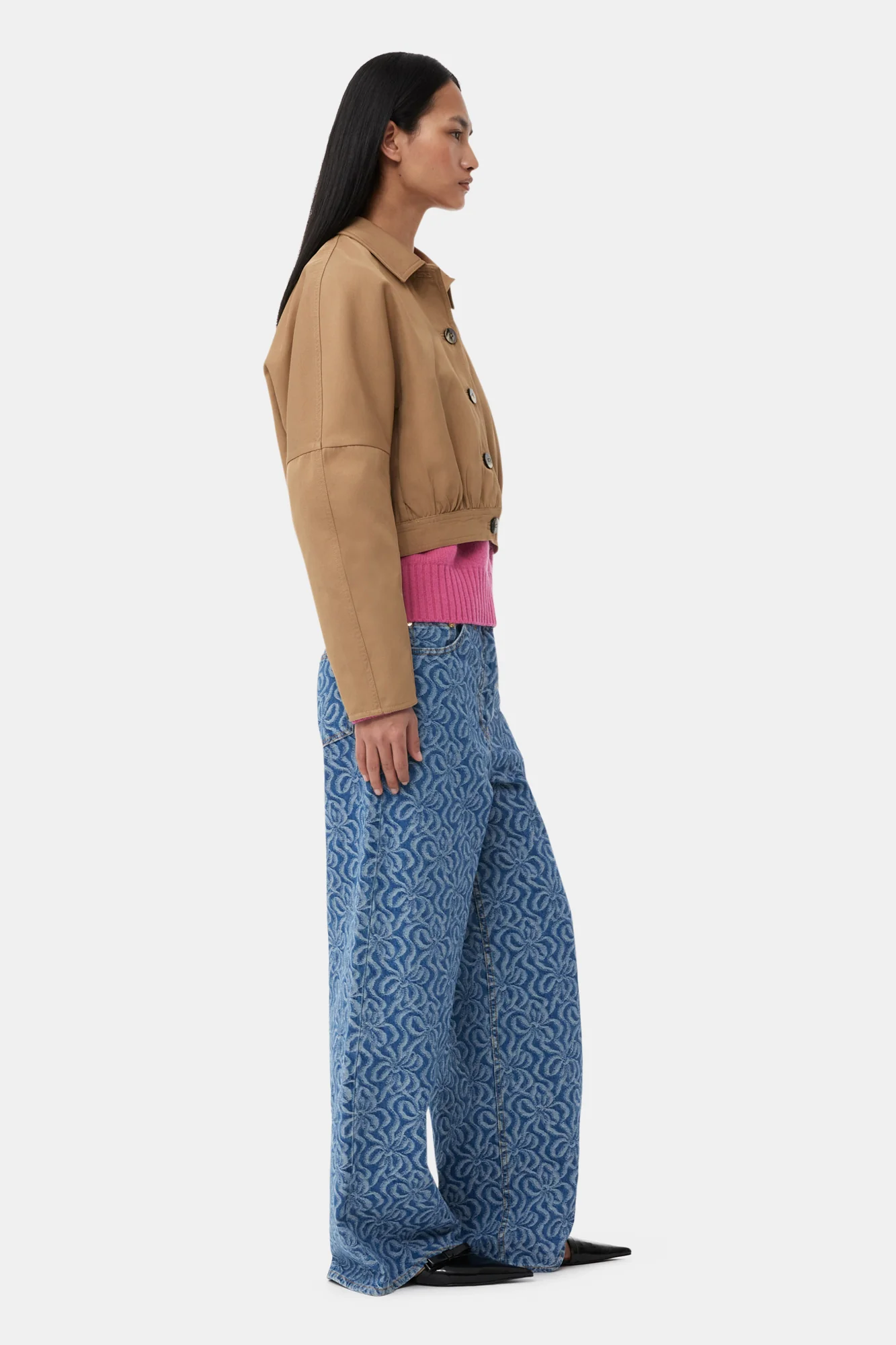 Heavy Twill Short Jacket | Tiger's Eye - Image 4