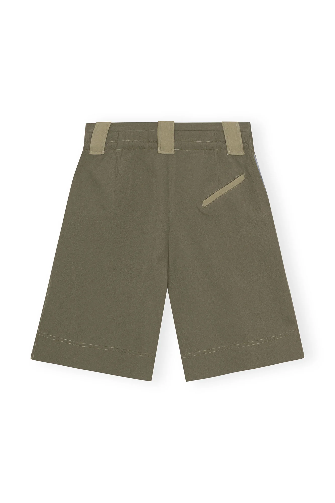 Heavy Twill Wide Shorts | Kalamata - Image 2