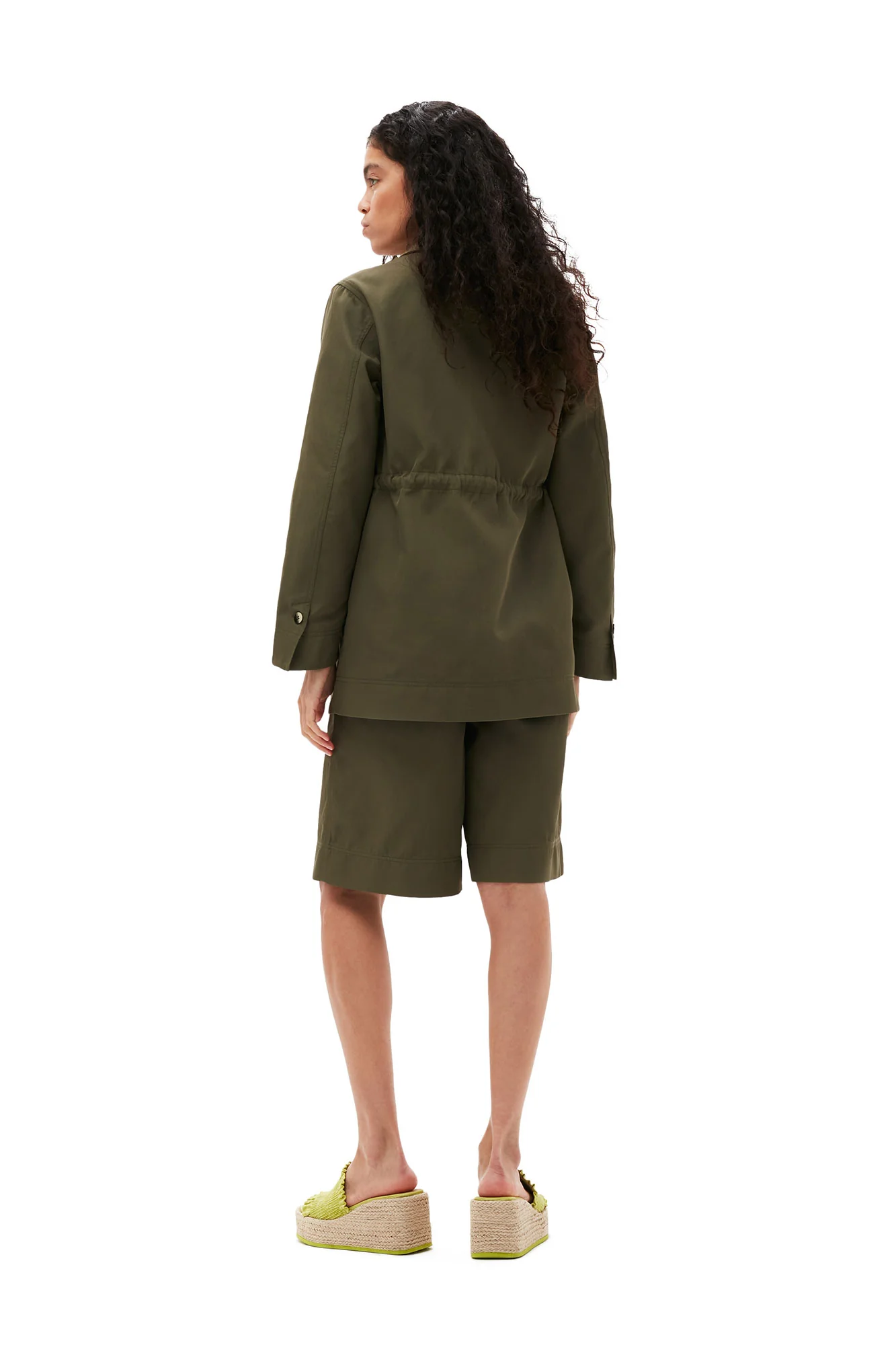 Heavy Twill Wide Shorts | Kalamata - Image 7