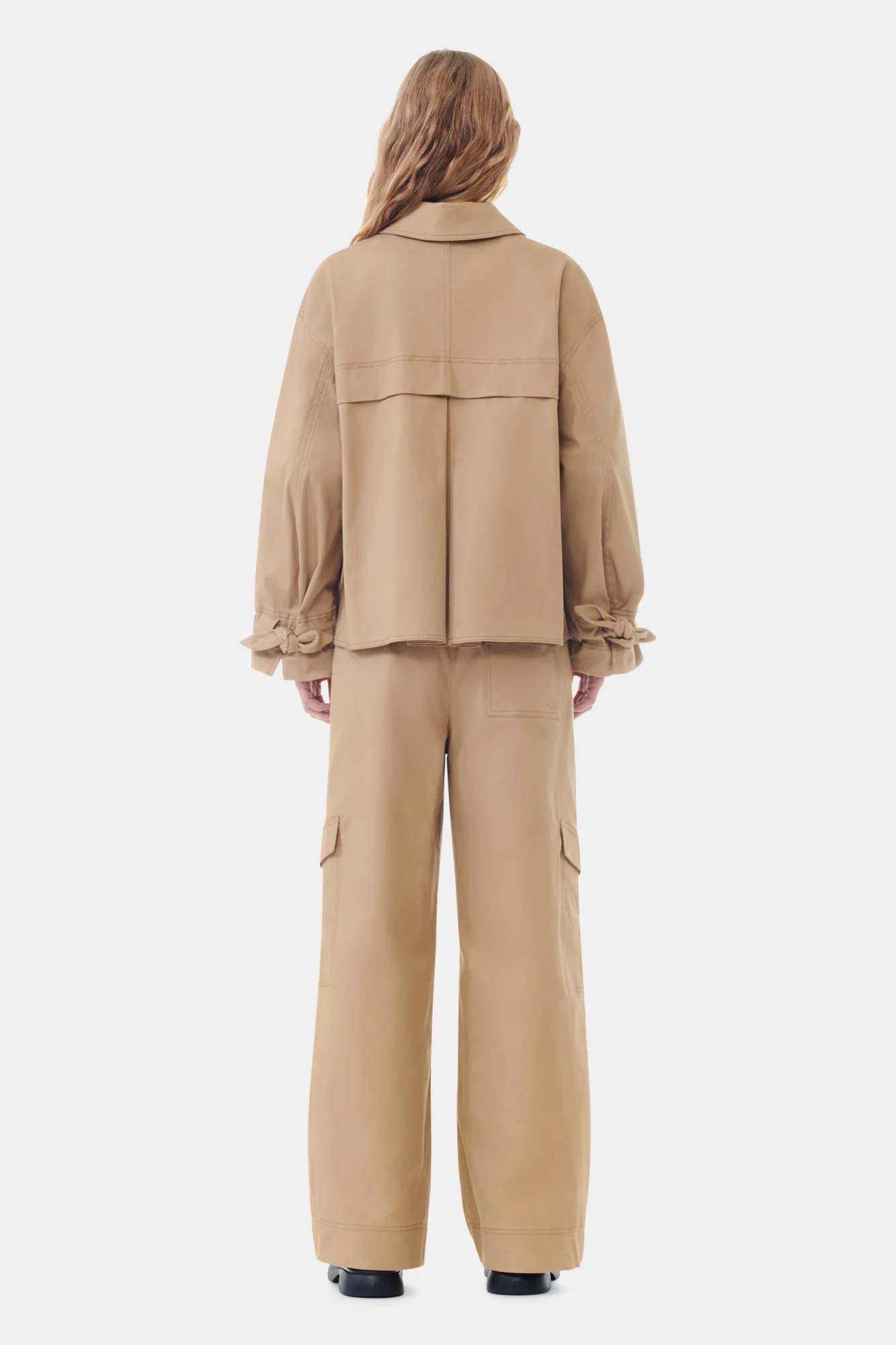 Herringbone Canvas Jacket | Tiger's Eye - Image 6