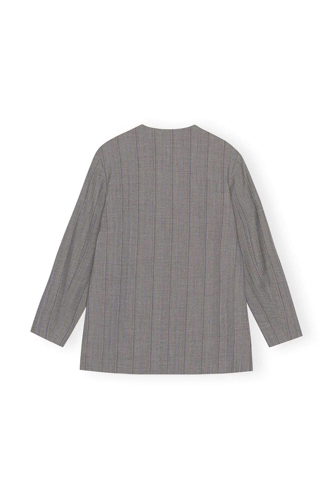 Herringbone Suiting Blazer | Frost Gray - Image 2