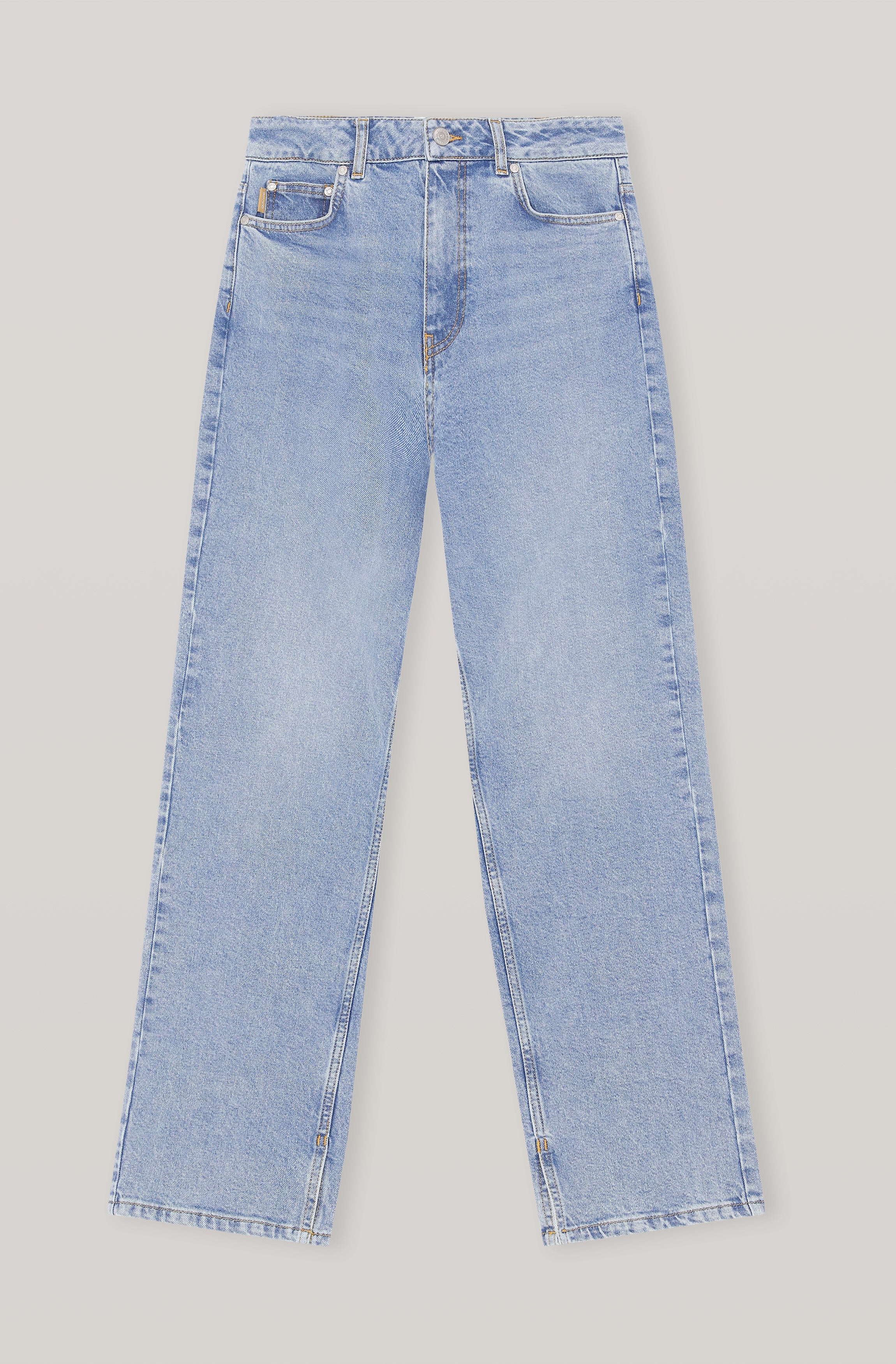 High-waisted Relaxed Jeans | Denim