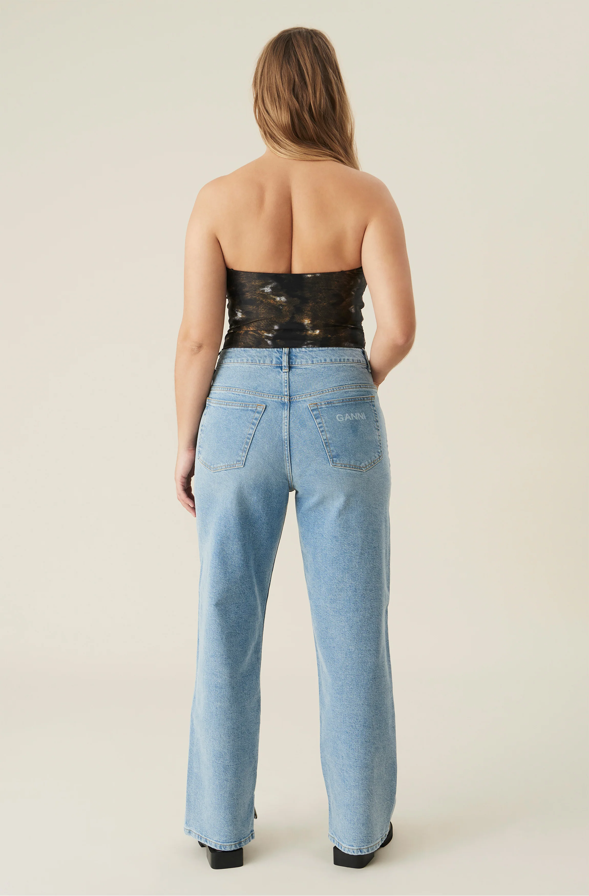 High-waisted Relaxed Jeans | Denim - Image 3