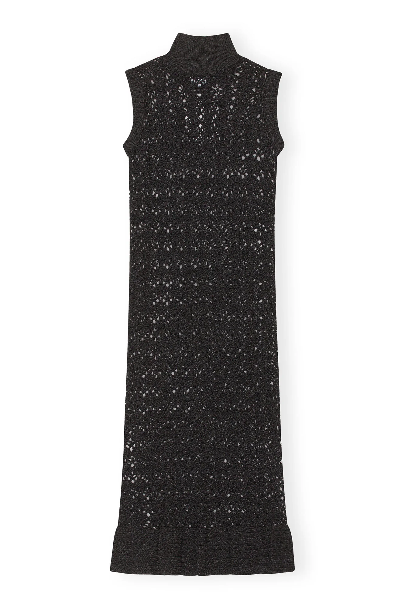 Highneck Dress | Black - Image 2