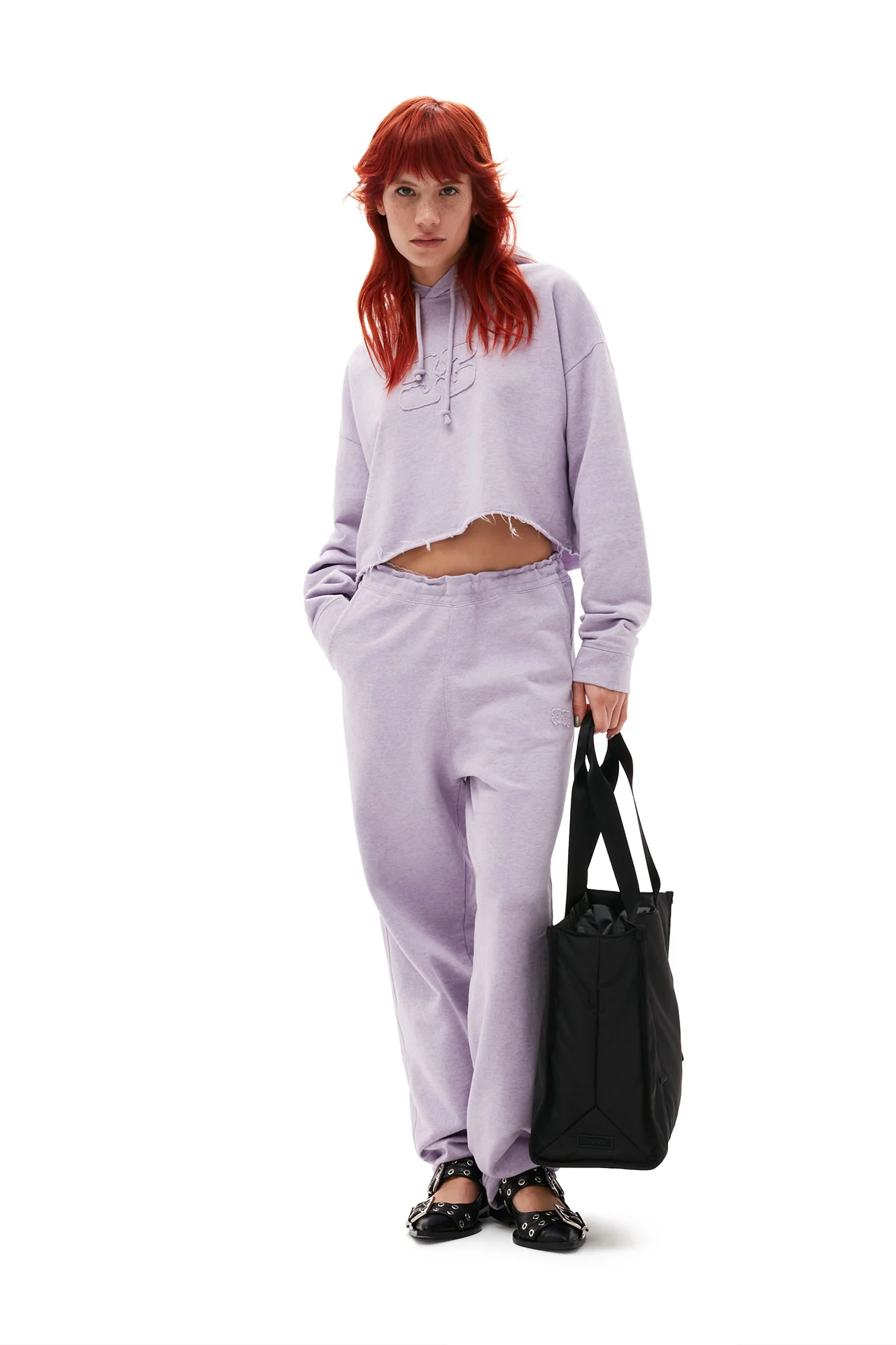 Isoli Cuffed Trousers | Misty Lilac - Image 3