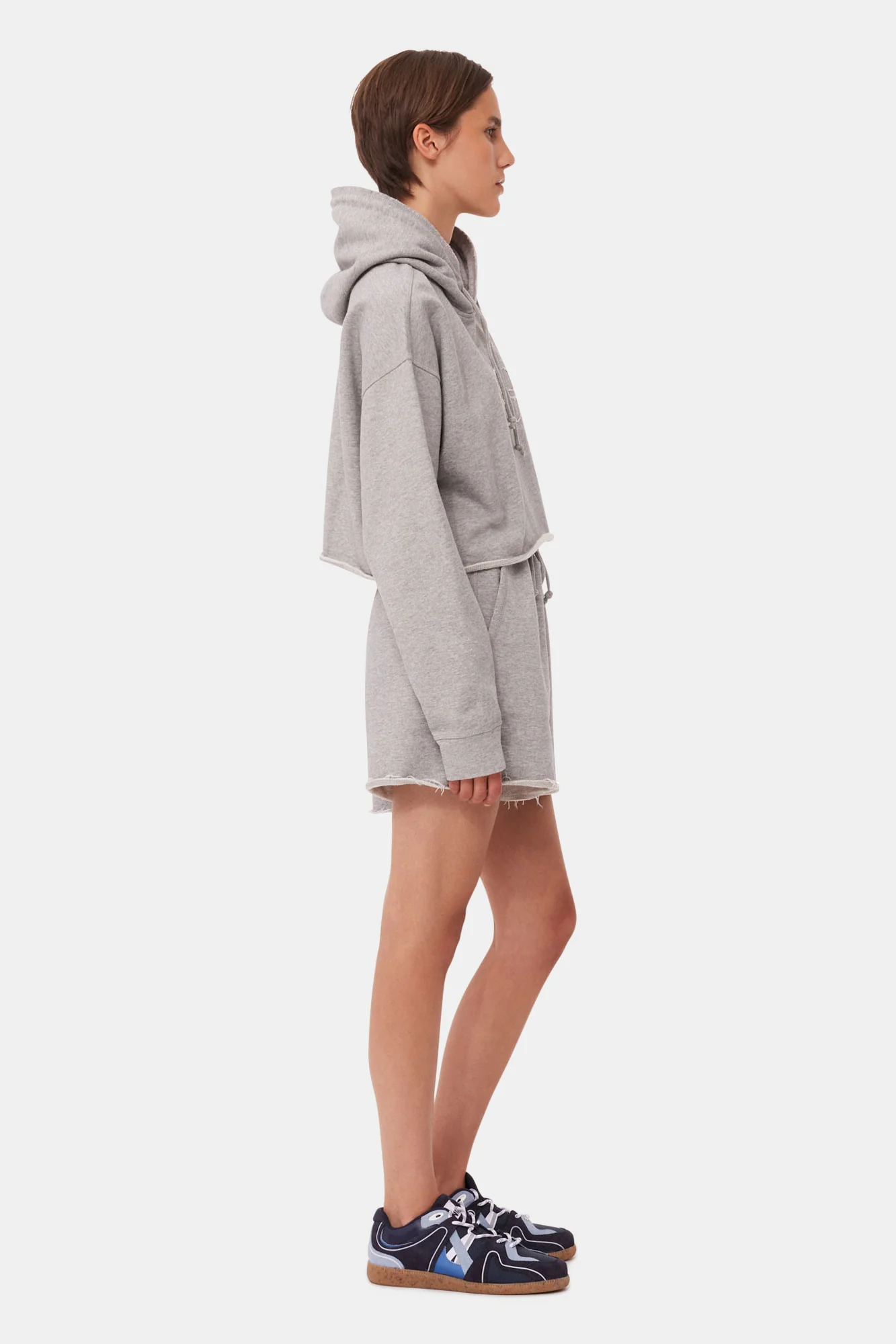 Isoli Drawstring Shorts | Paloma Melange - Image 7