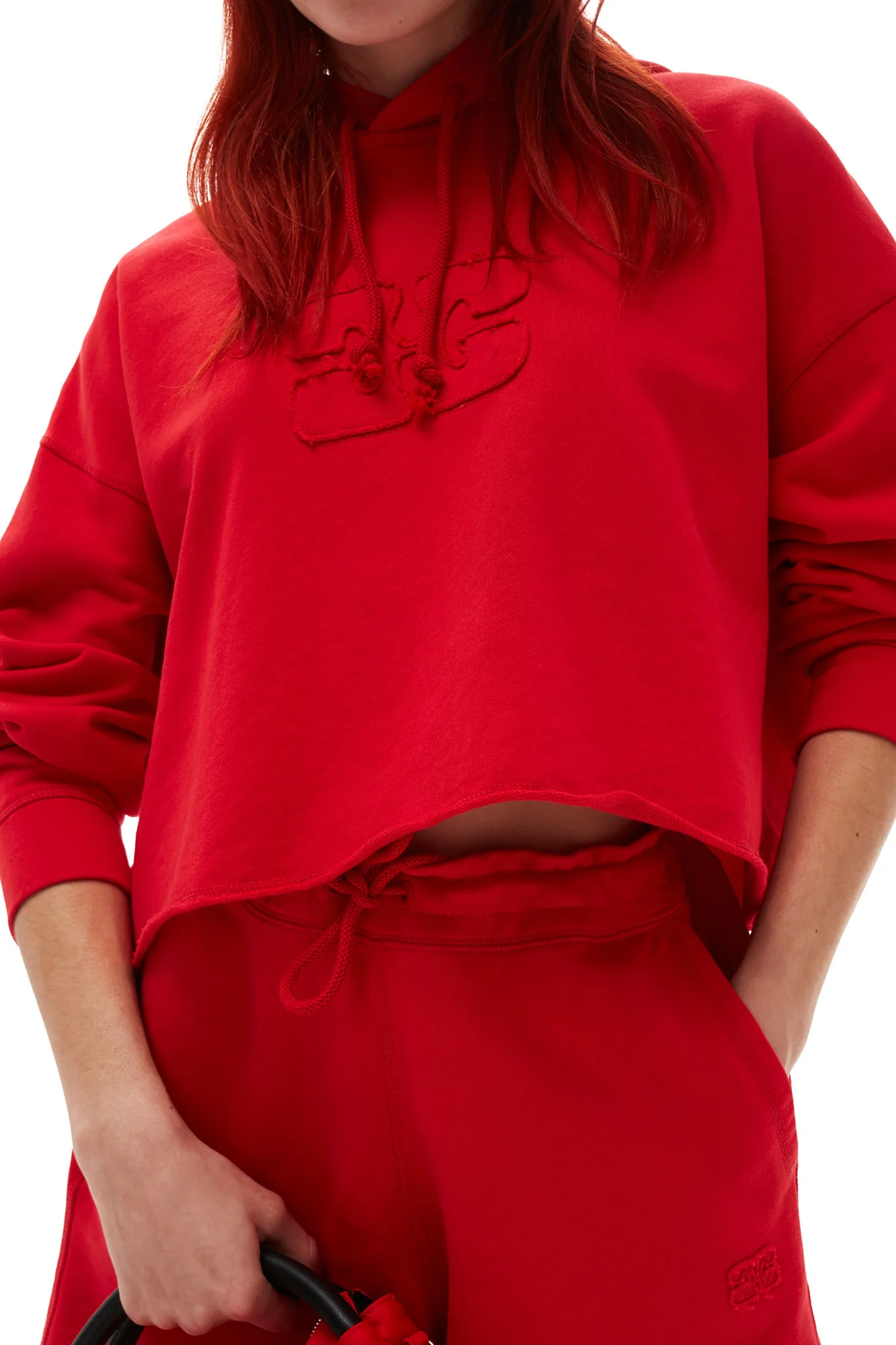 Isoli Drawstring Shorts | Racing Red - Image 8