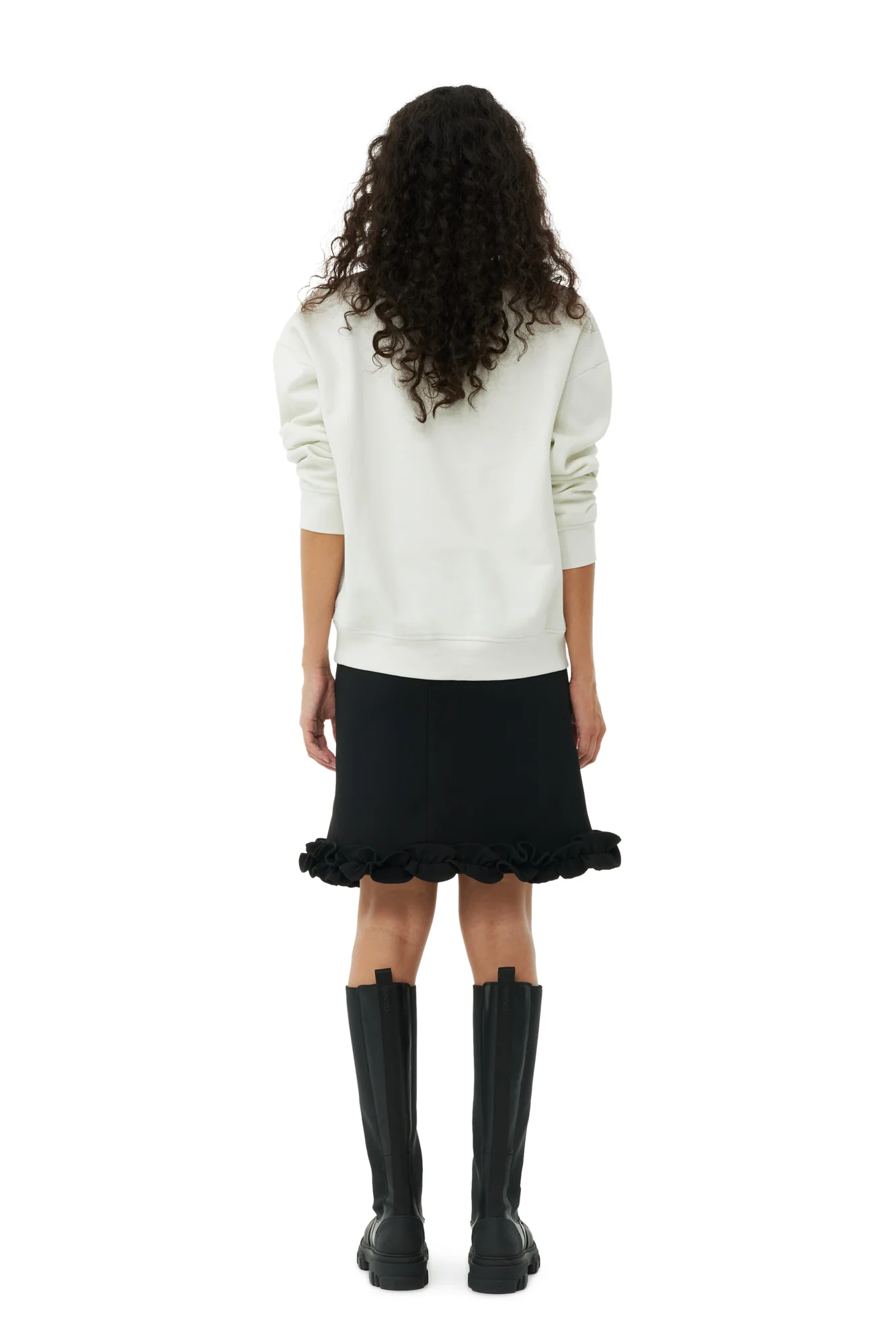 Isoli Oversized Sweatshirt | Egret - Image 6