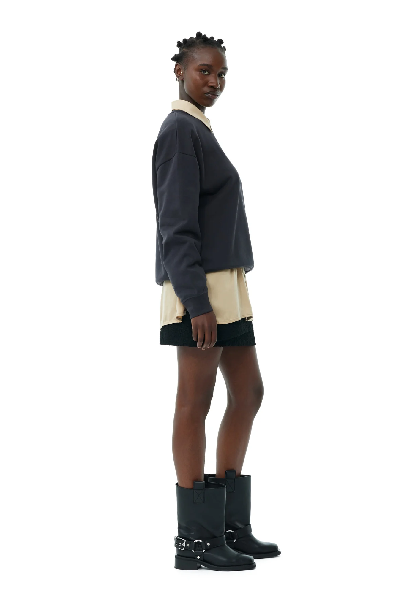Isoli Oversized Sweatshirt | Phantom - Image 5