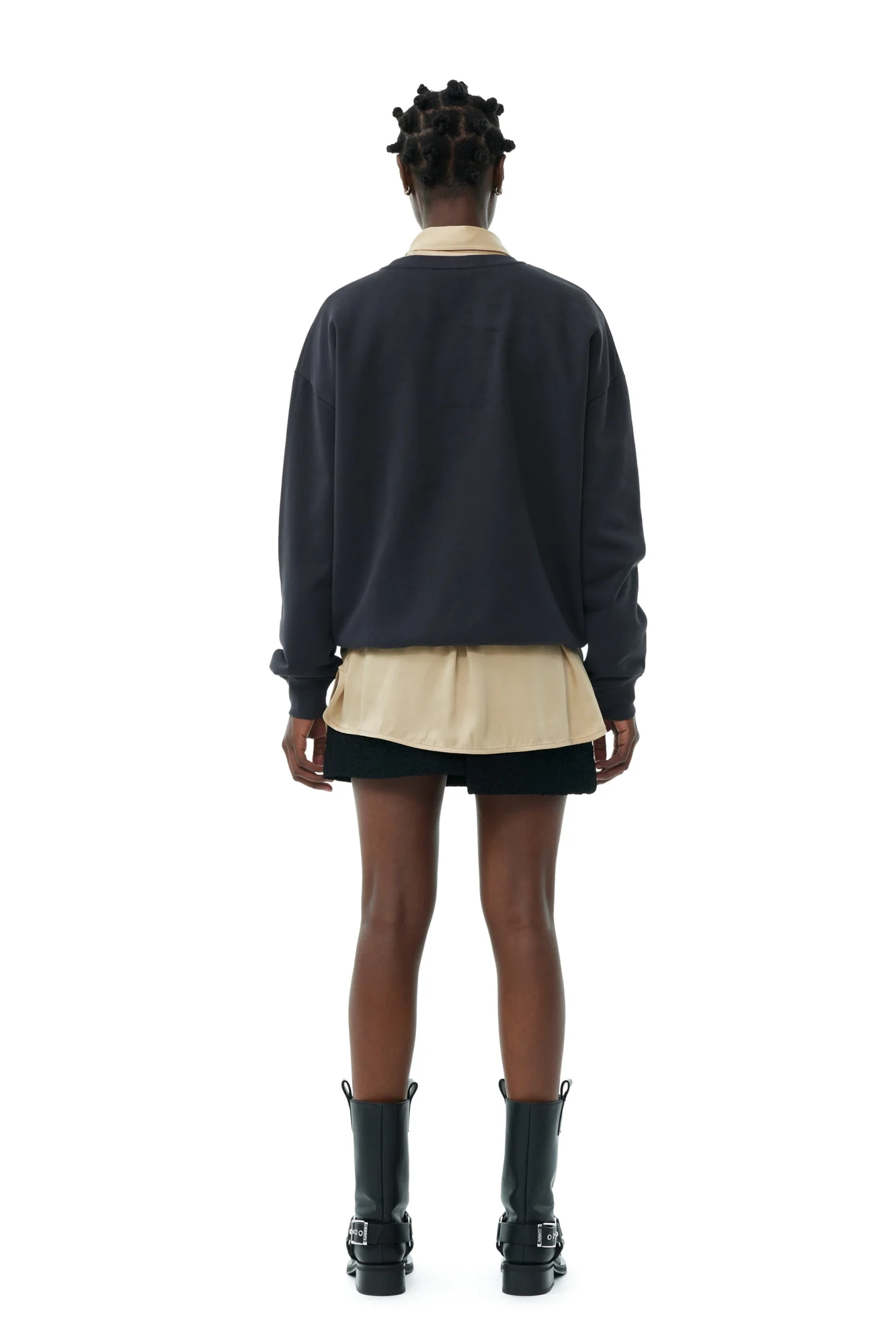 Isoli Oversized Sweatshirt | Phantom - Image 6