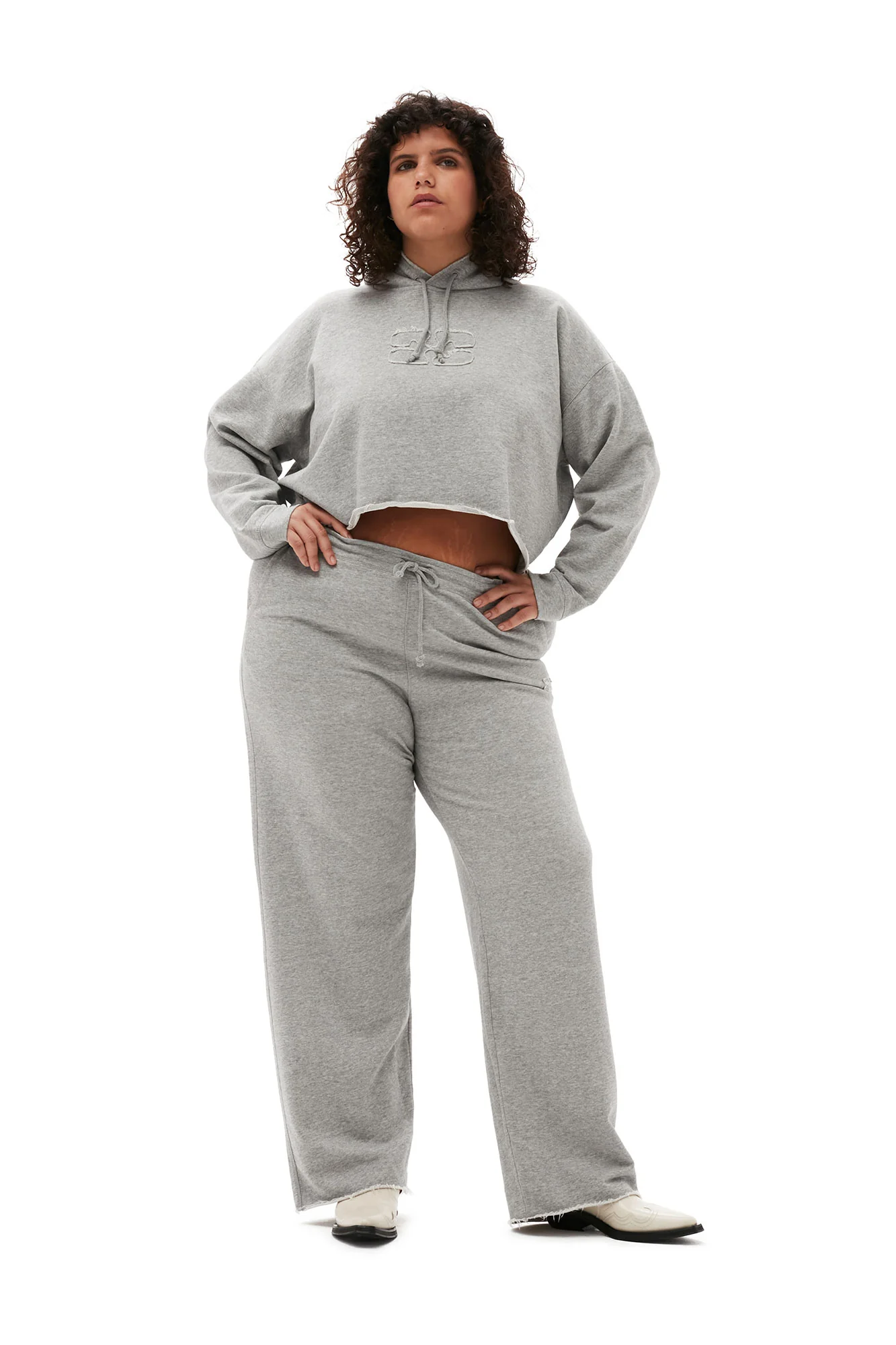 Isoli Wide Leg Trousers | Paloma Melange - Image 6