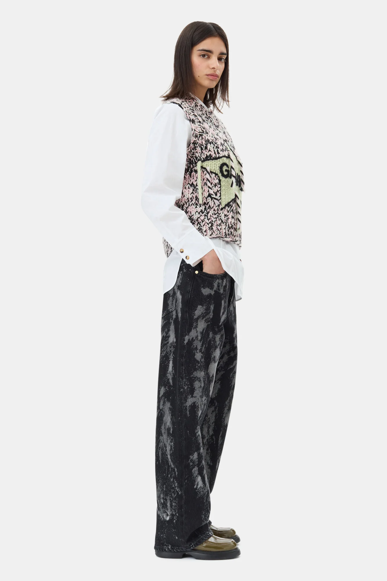Izey jeans | Washed Black/Black - Image 5