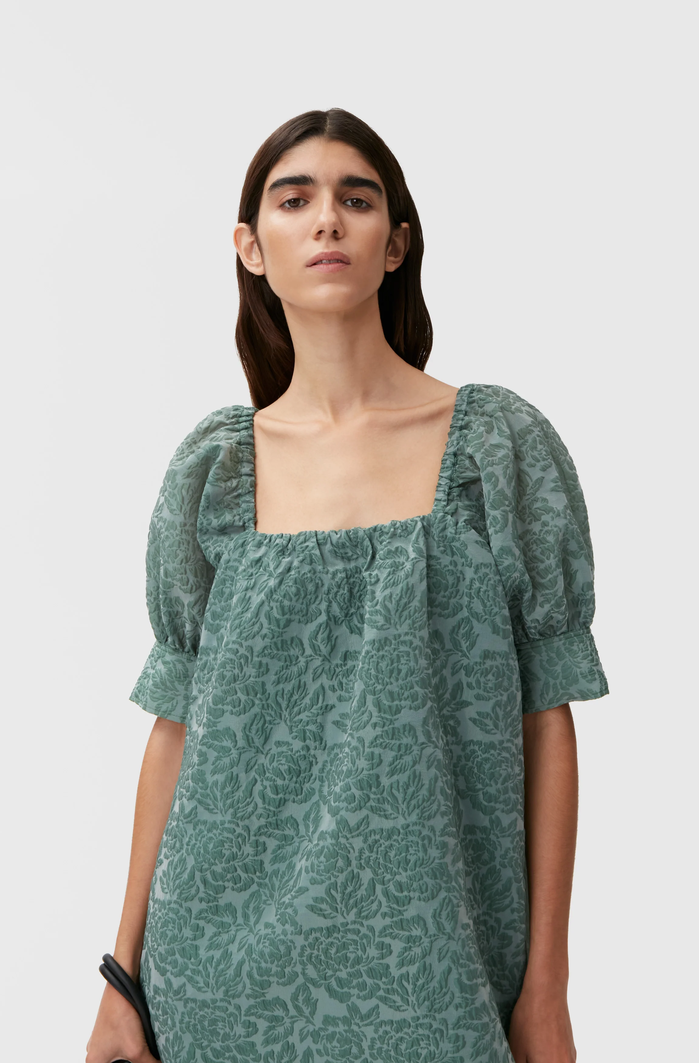 Jacquard Midi Dress | Myrtle - Image 4