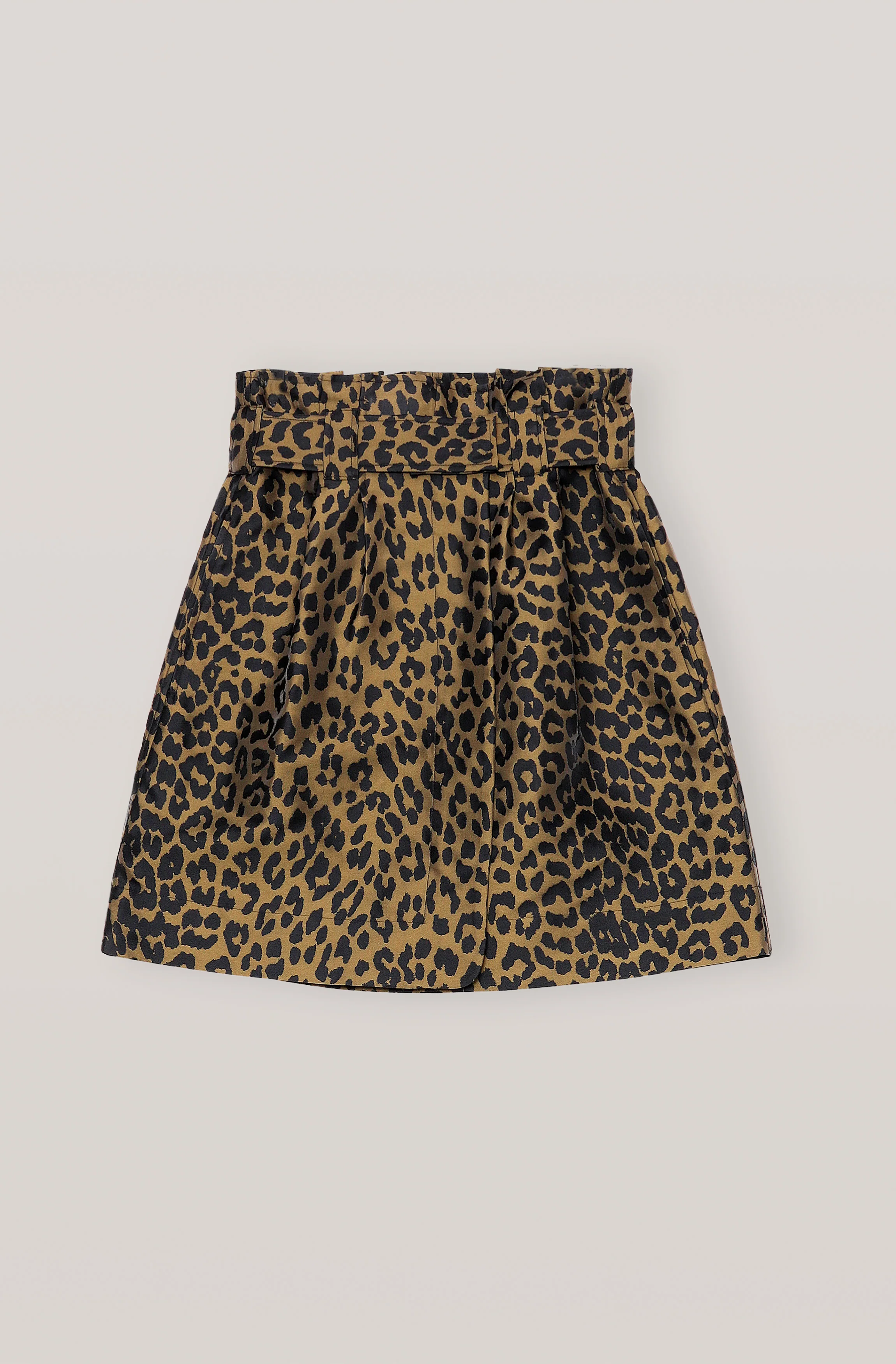 Jacquard Mini Skirt | Olive Drab