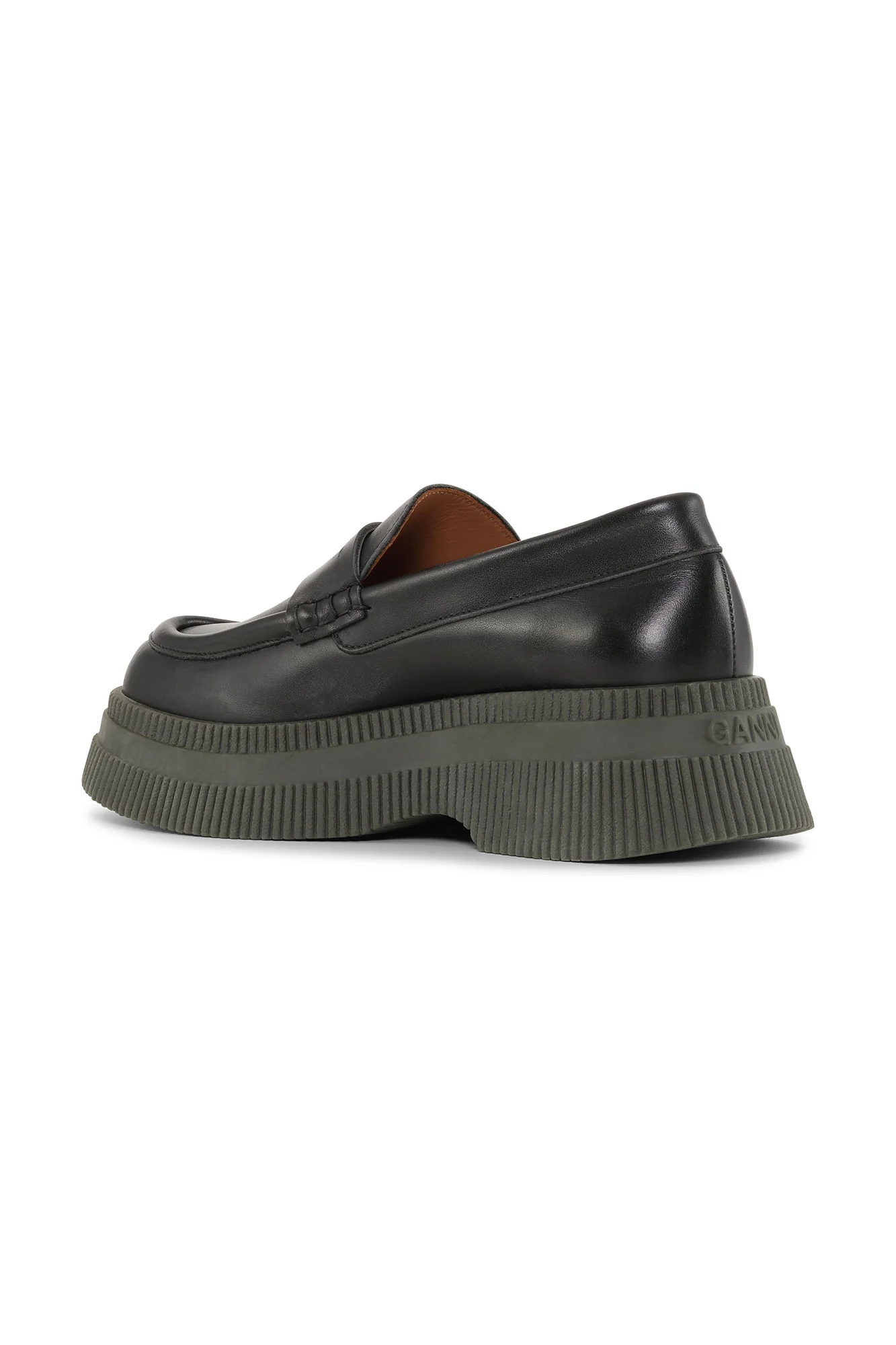 Kalamata Platform Loafers | Black/Kalamata - Image 2