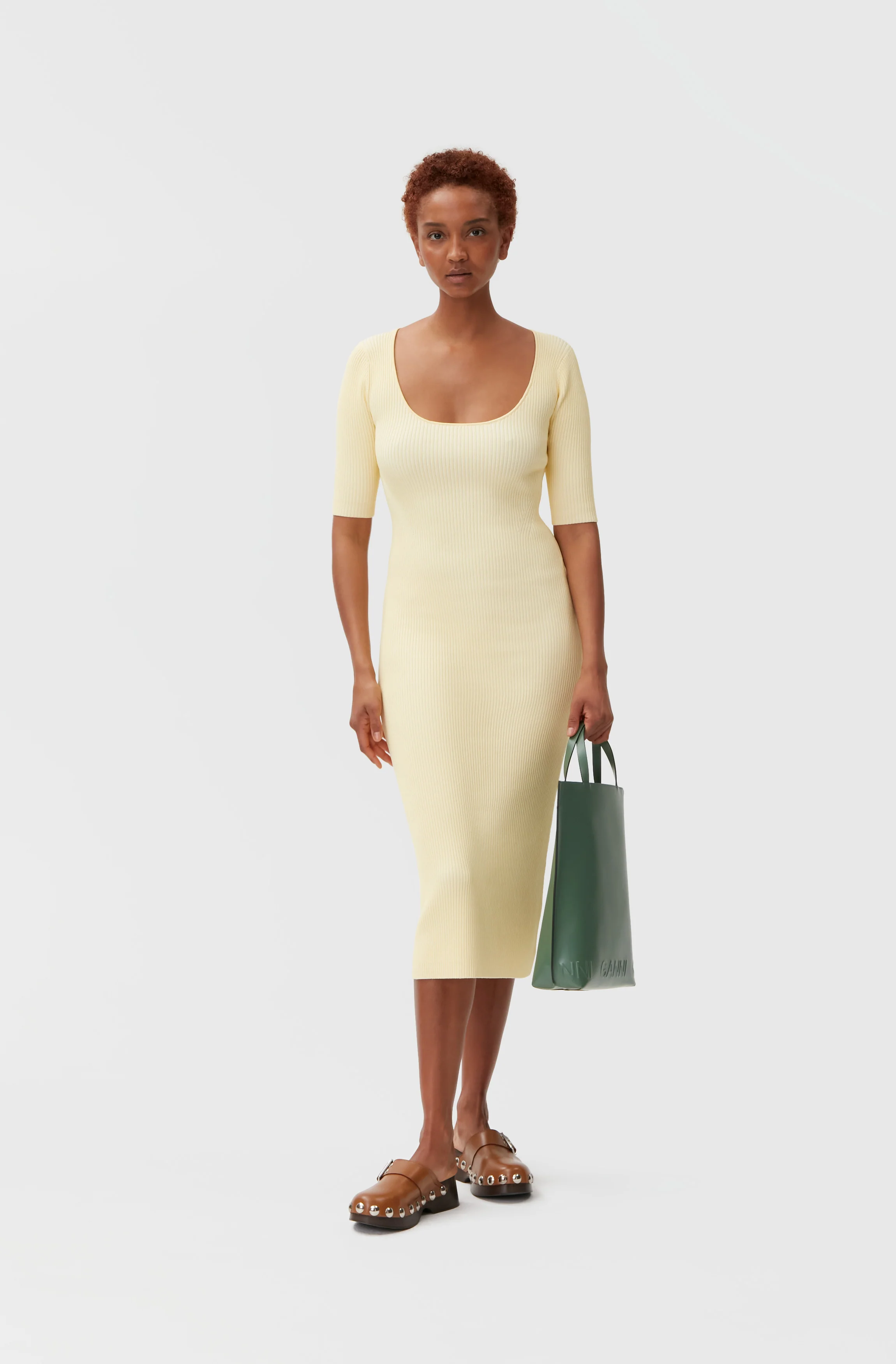 Knit Maxi Dress | Flan - Image 3