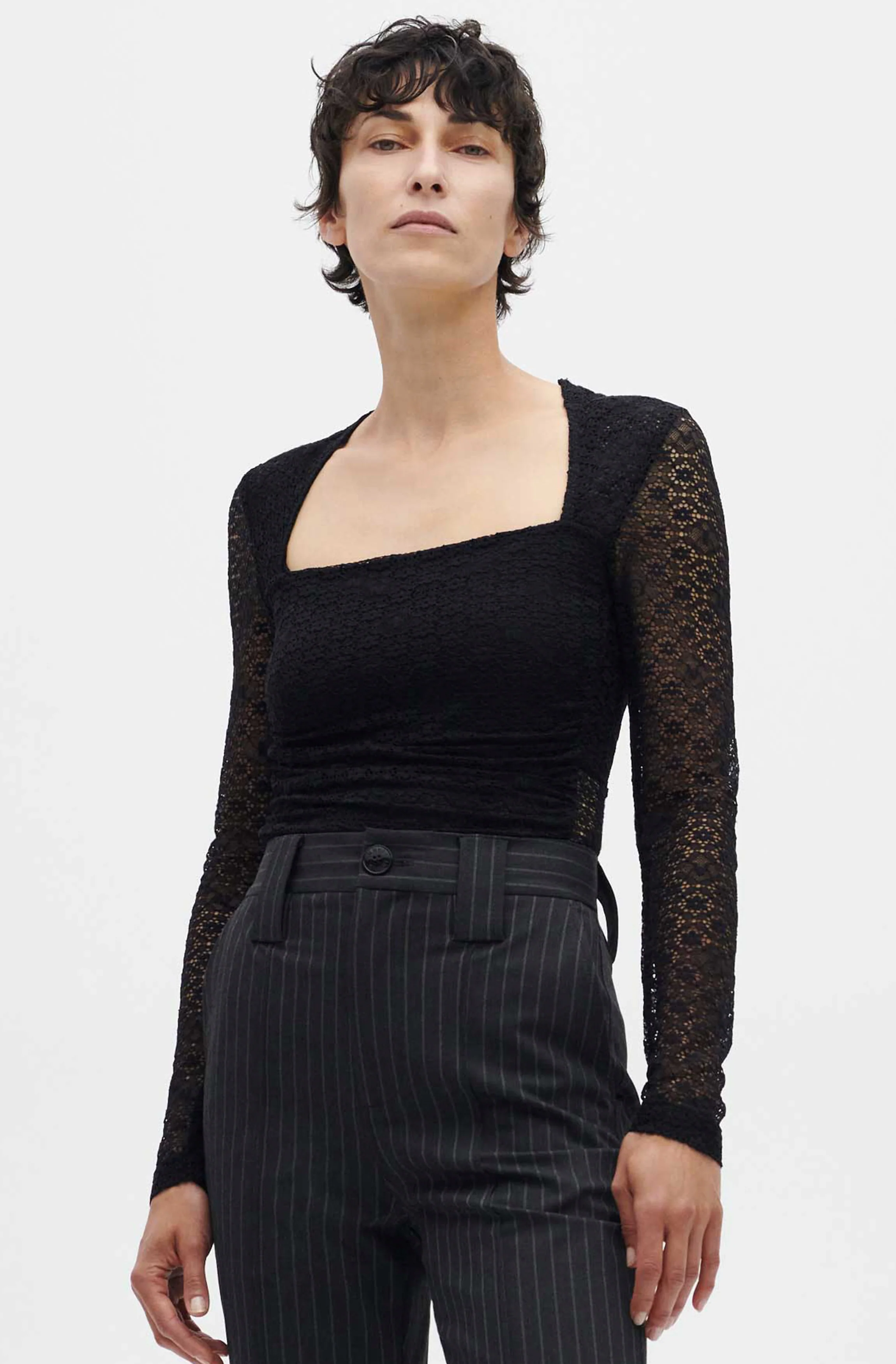 Lace Bodysuit | Black - Image 3