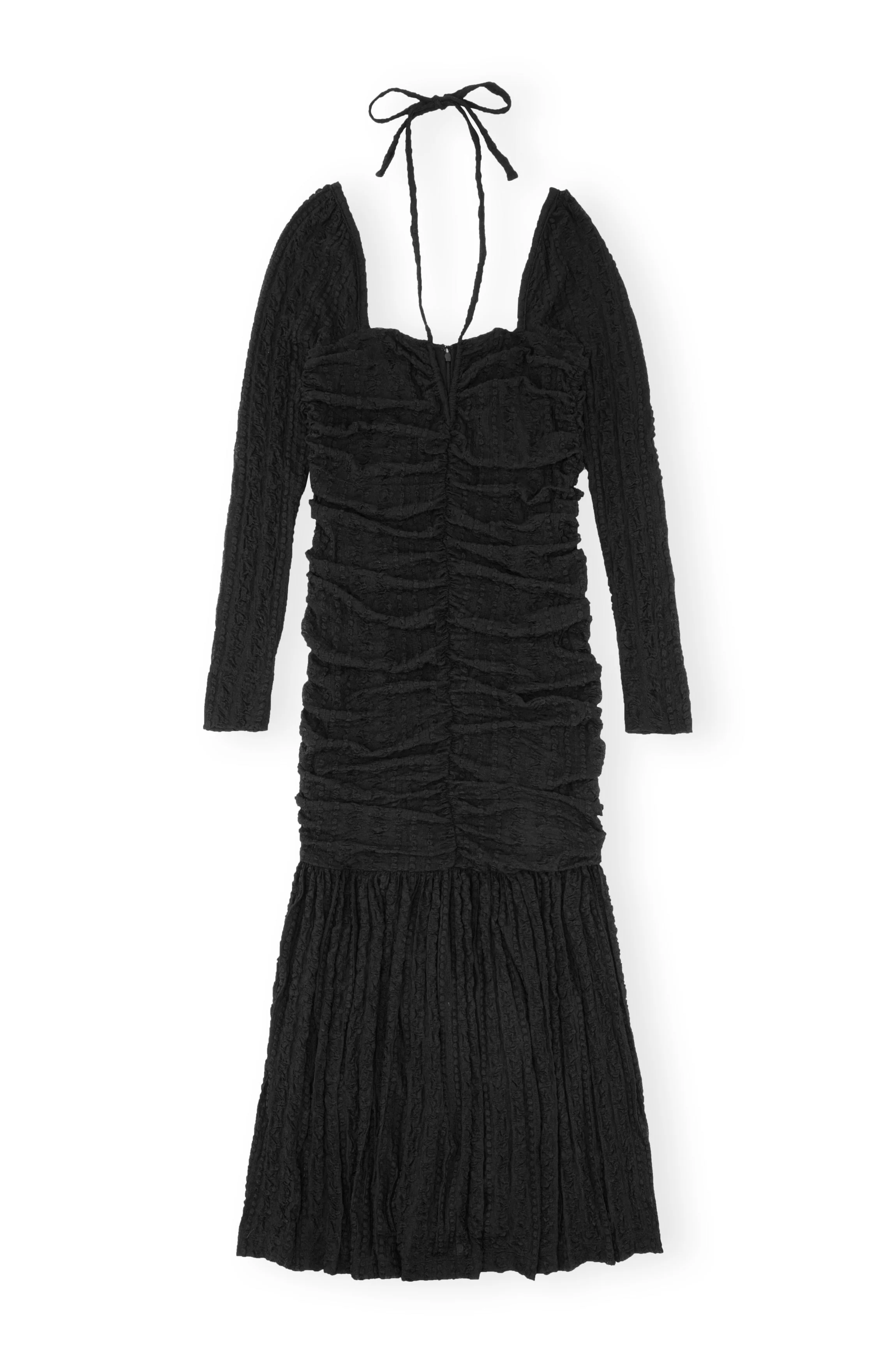 Lace Midi Dress | Black
