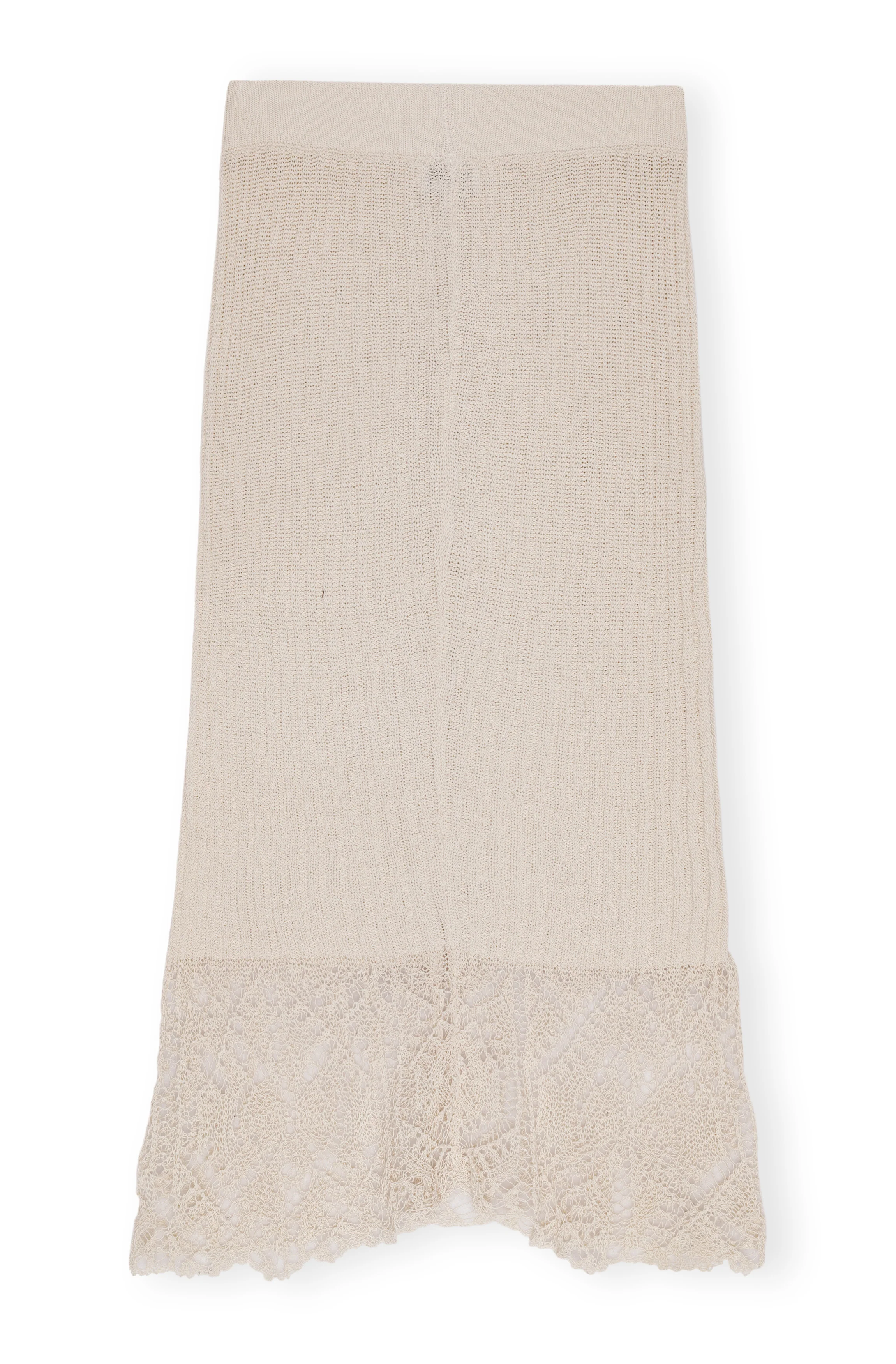 Lace Midi Skirt | Egret - Image 2