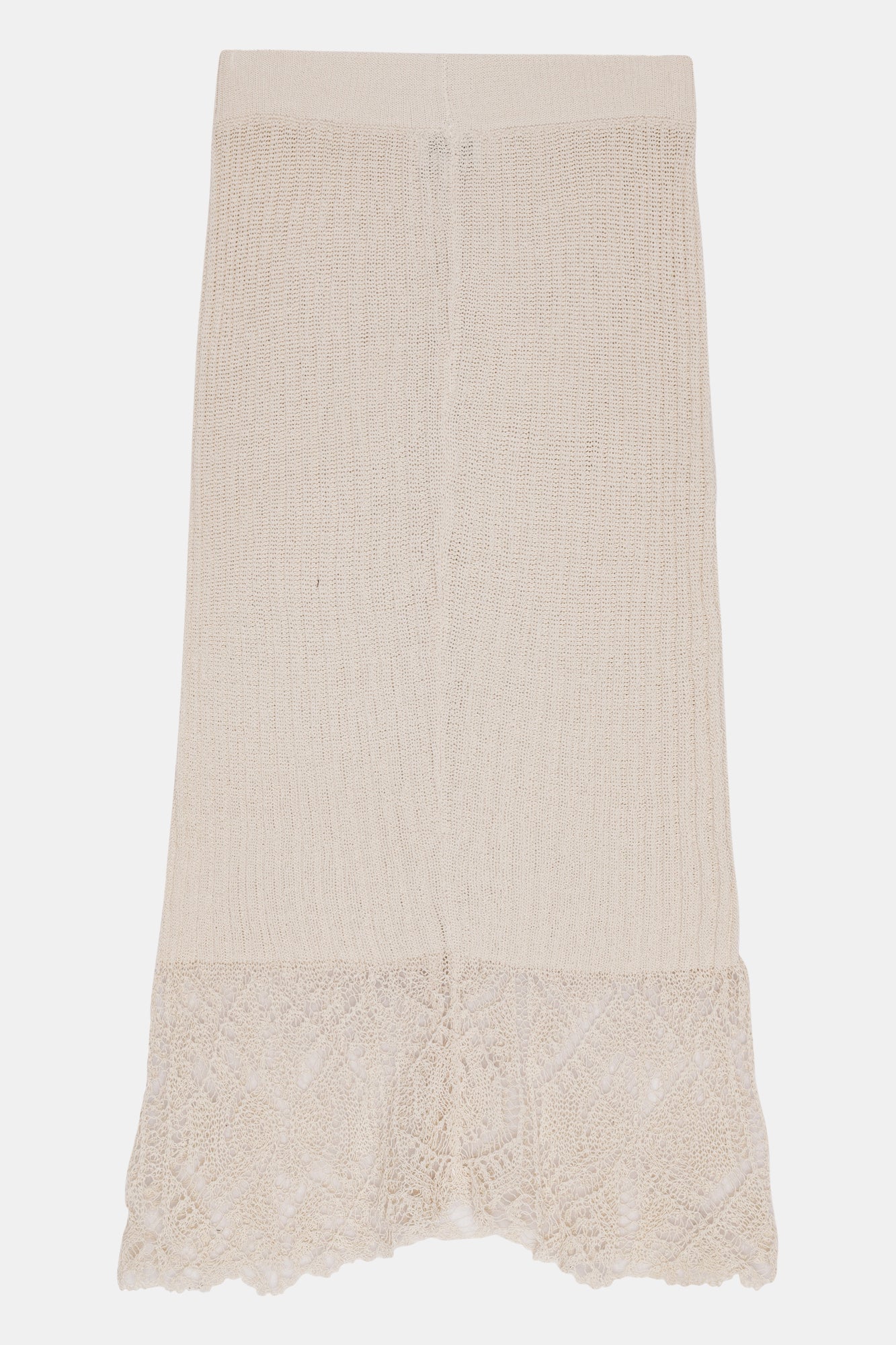 Lace Midi Skirt | Egret - Image 4