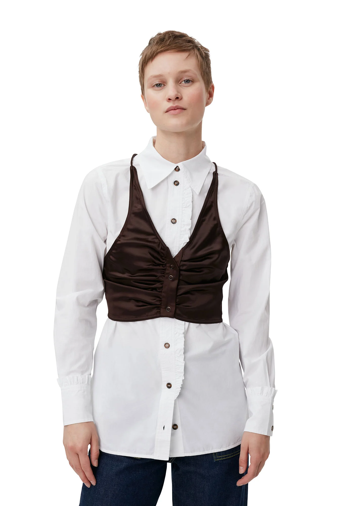 Lace Mix Top | Mole - Image 7