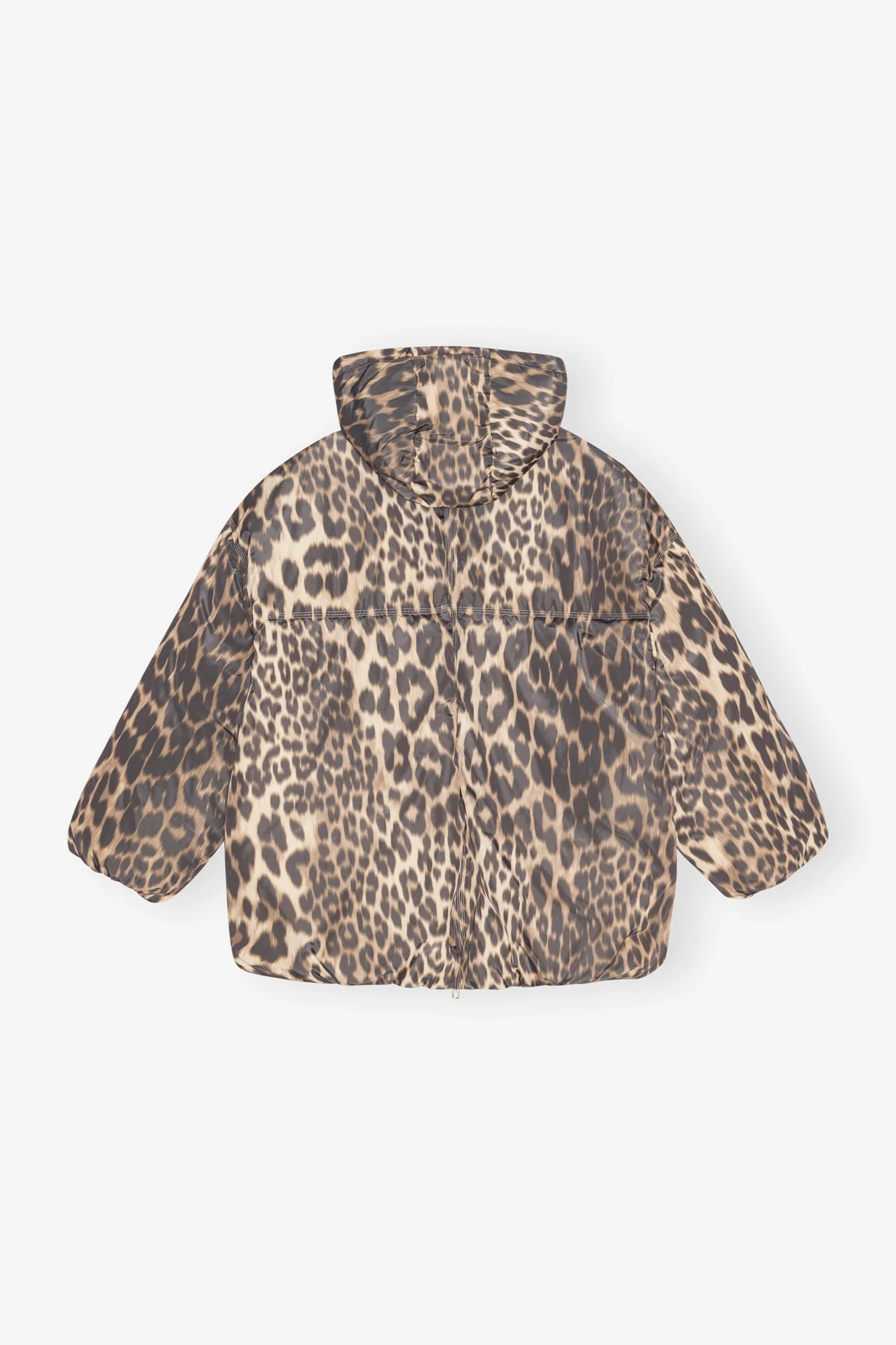 Leo Puffers Midi Jacket | Almond Milk - Image 2