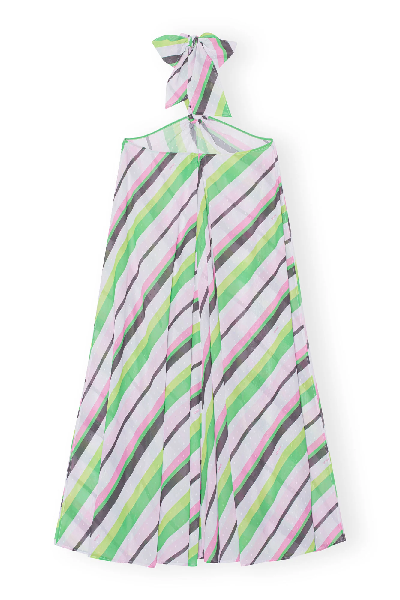 Light Chiffon Halterneck Dress | Multicolor - Image 2