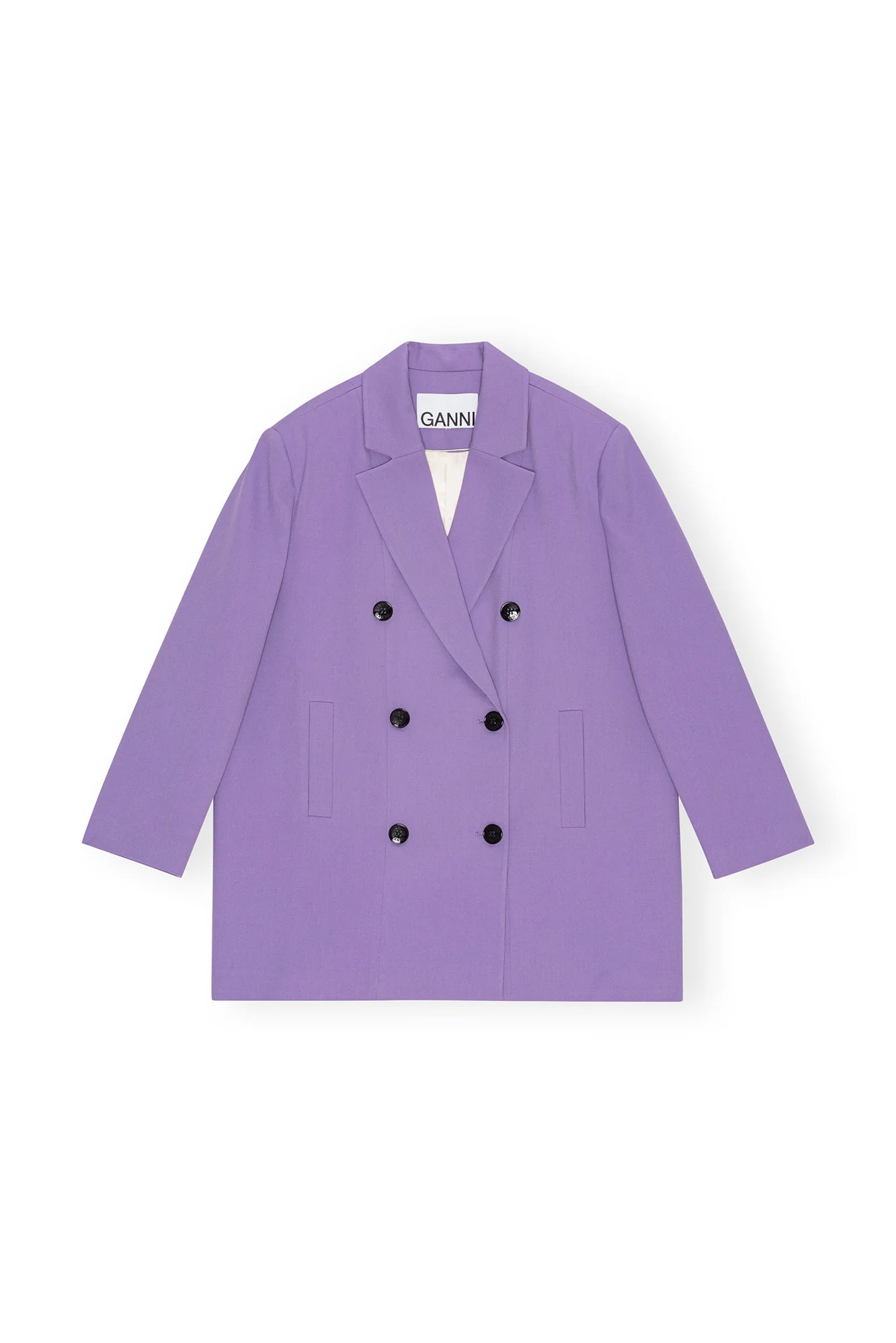 Light Oversized Blazer | Purple Haze