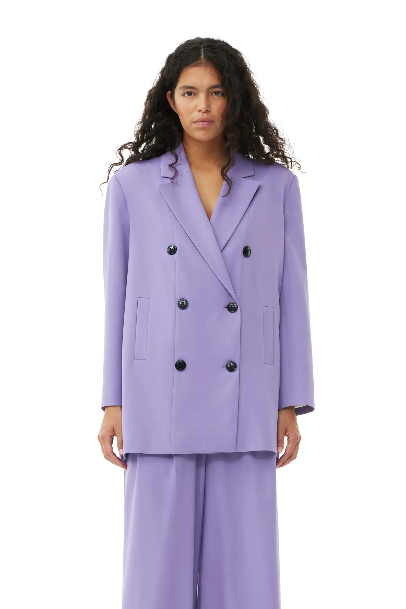 Light Oversized Blazer | Purple Haze - Image 3