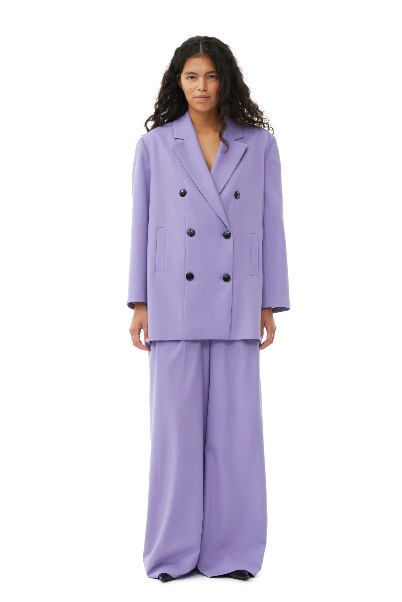 Light Oversized Blazer | Purple Haze - Image 4