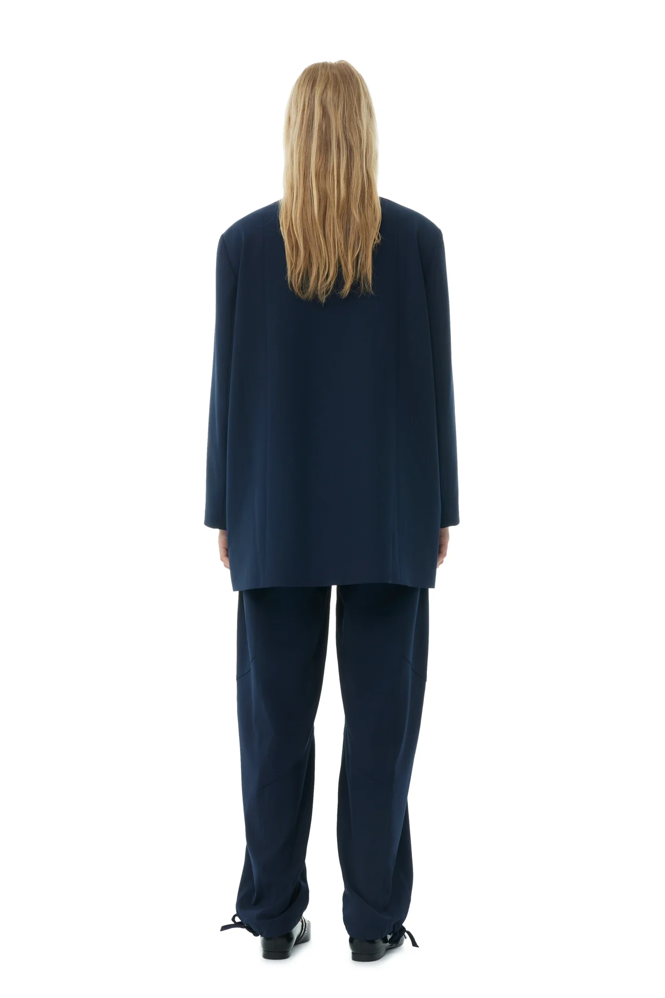 Light Oversized Blazer | Sky Captain - Image 10