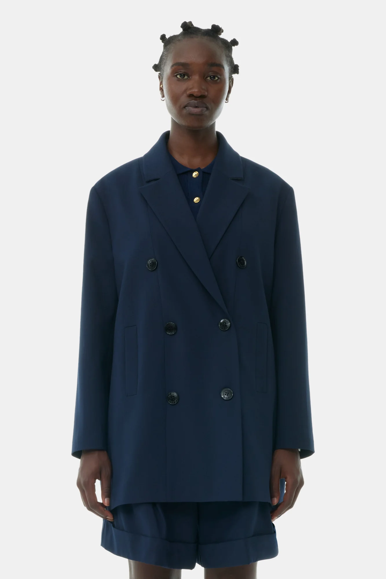 Light Oversized Blazer | Sky Captain - Image 3