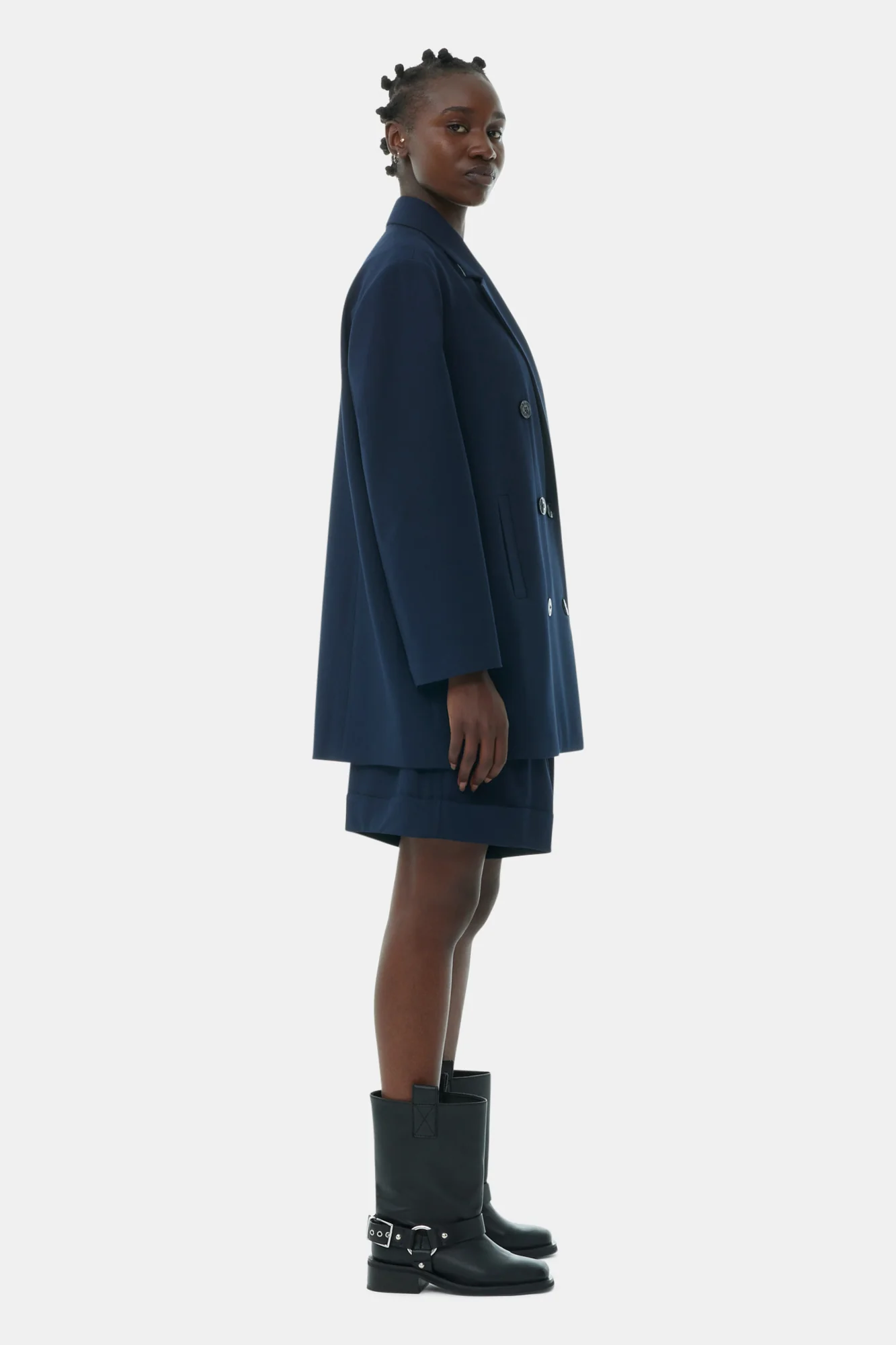 Light Oversized Blazer | Sky Captain - Image 5
