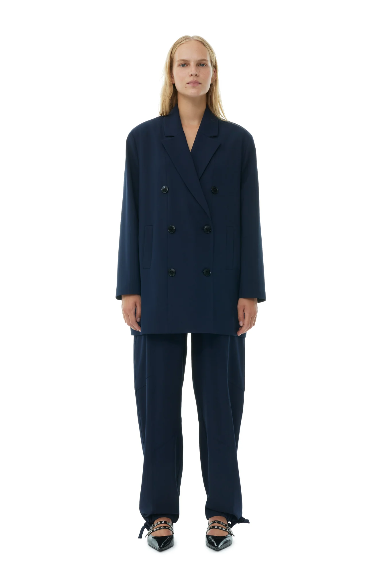 Light Oversized Blazer | Sky Captain - Image 7