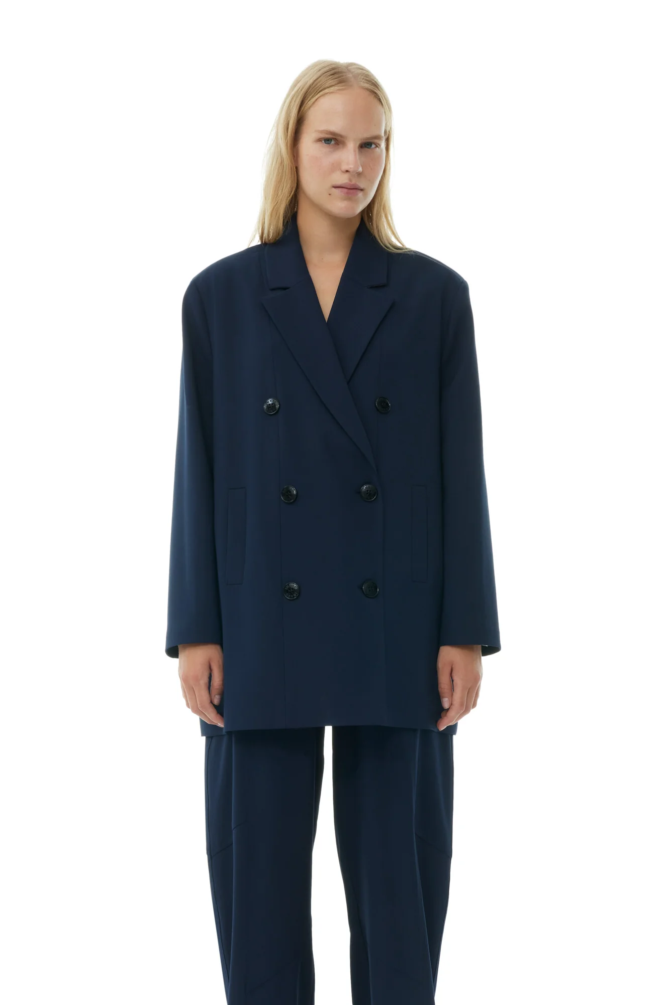 Light Oversized Blazer | Sky Captain - Image 8