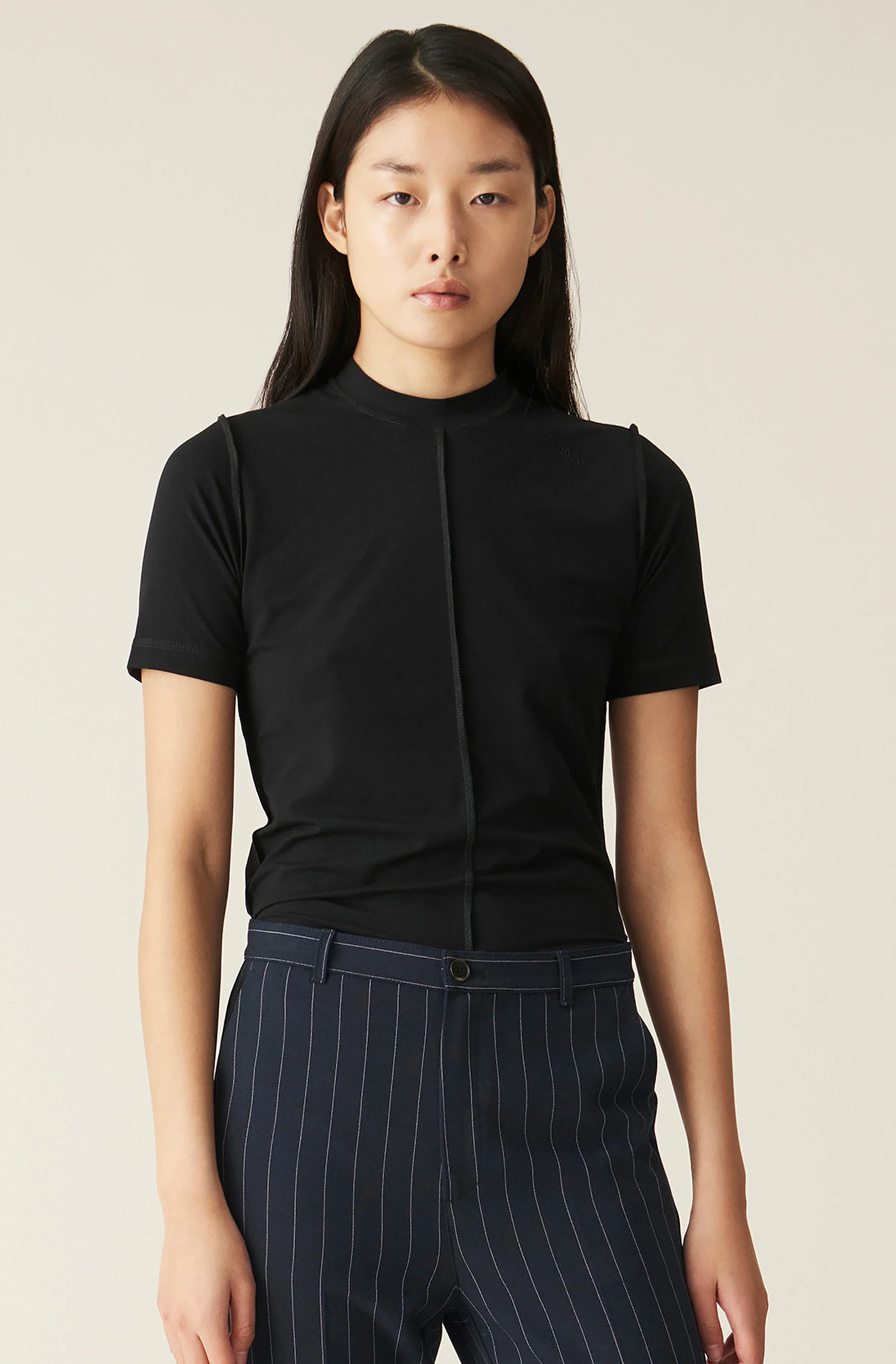 Light Stretch T-Shirt | Black - Image 2