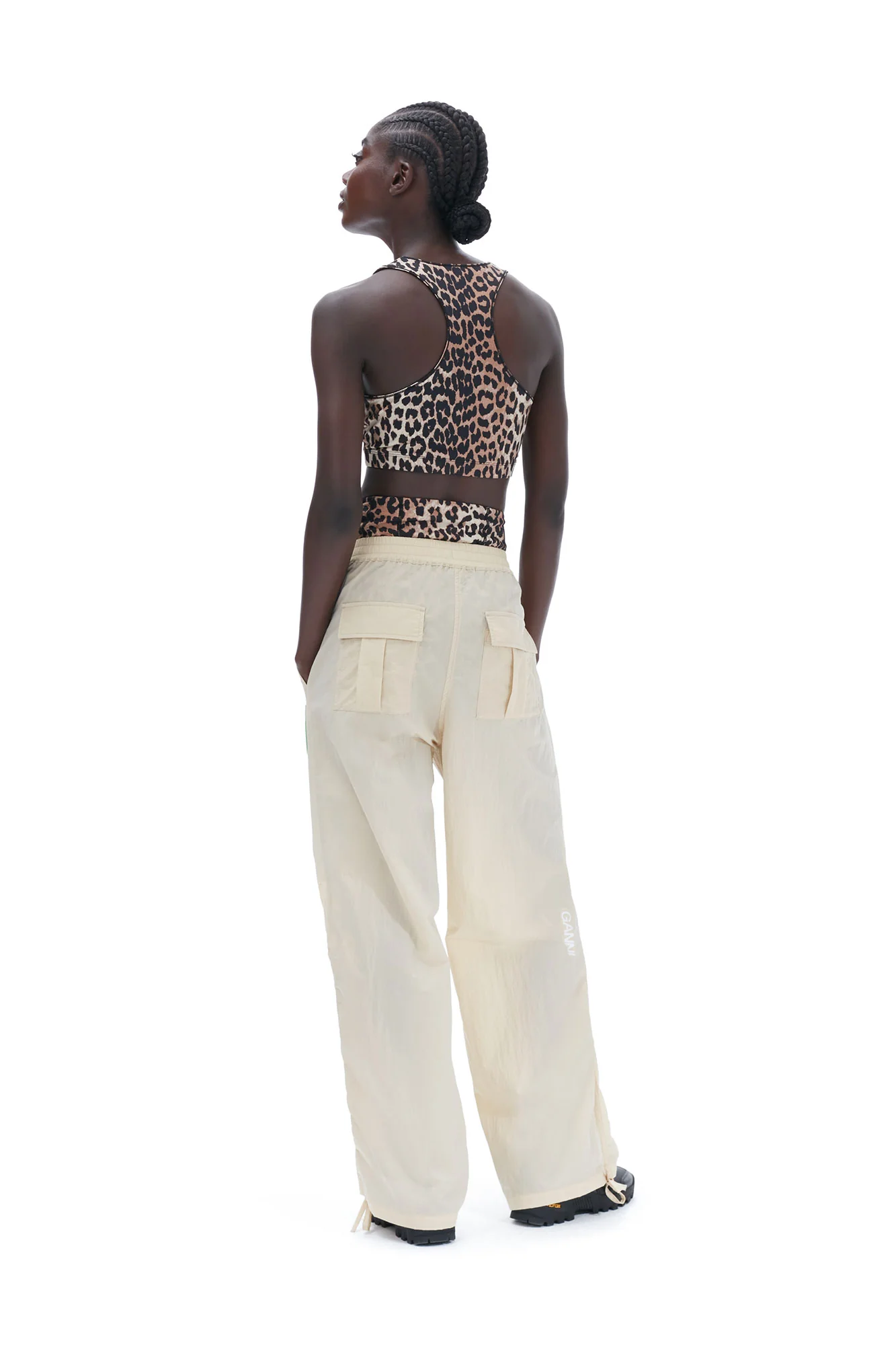 Light Tech Drawstring Trousers | Biscotti - Image 4