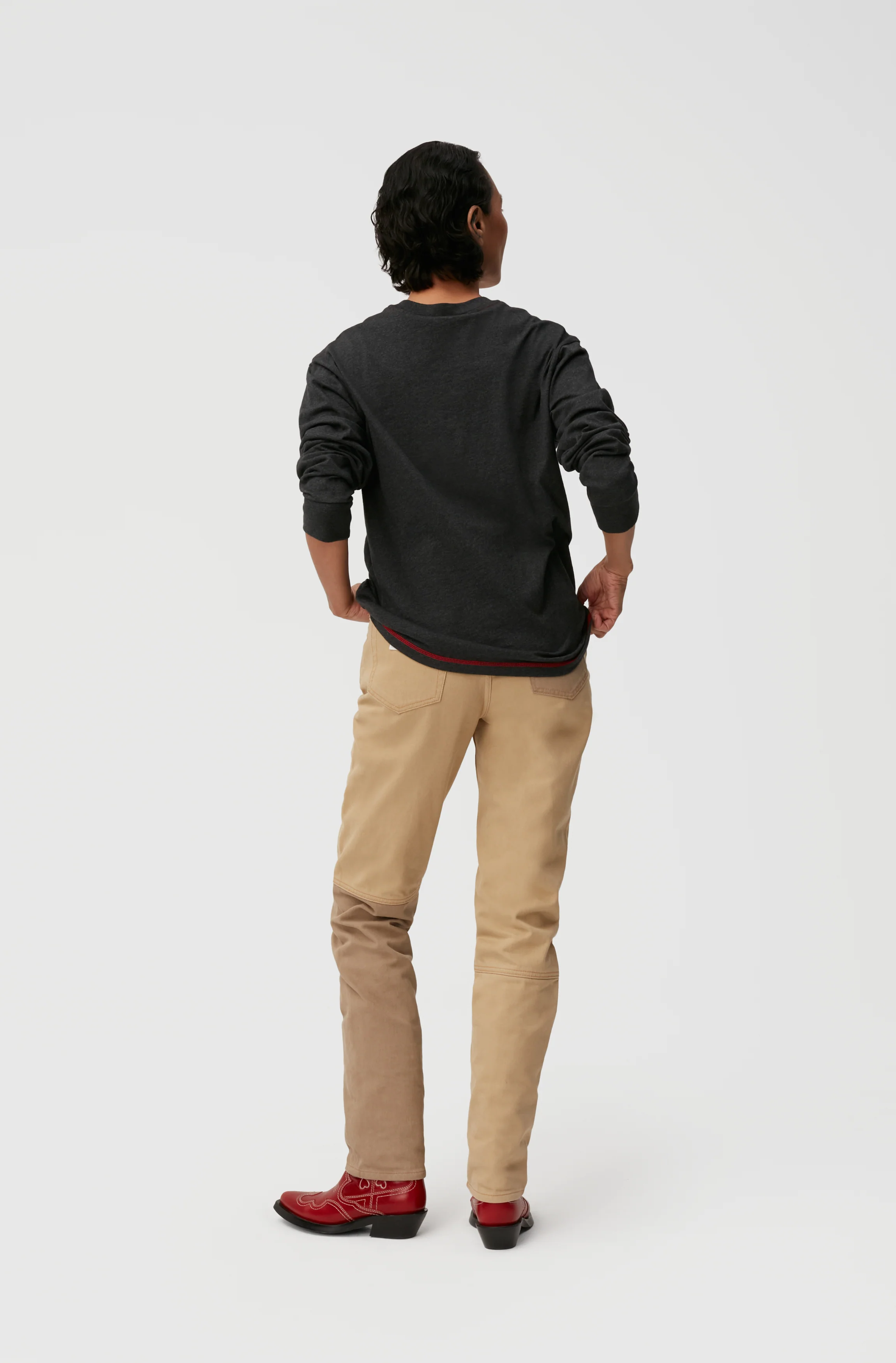 Logo Long Sleeve T-Shirt | Phantom - Image 5