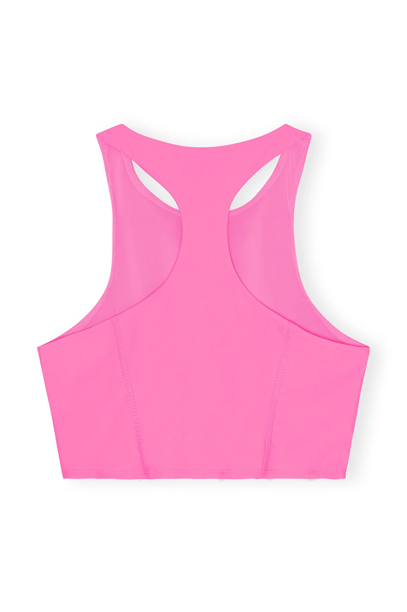 Logo Performance Crop Top | Carmine Rose - Image 2