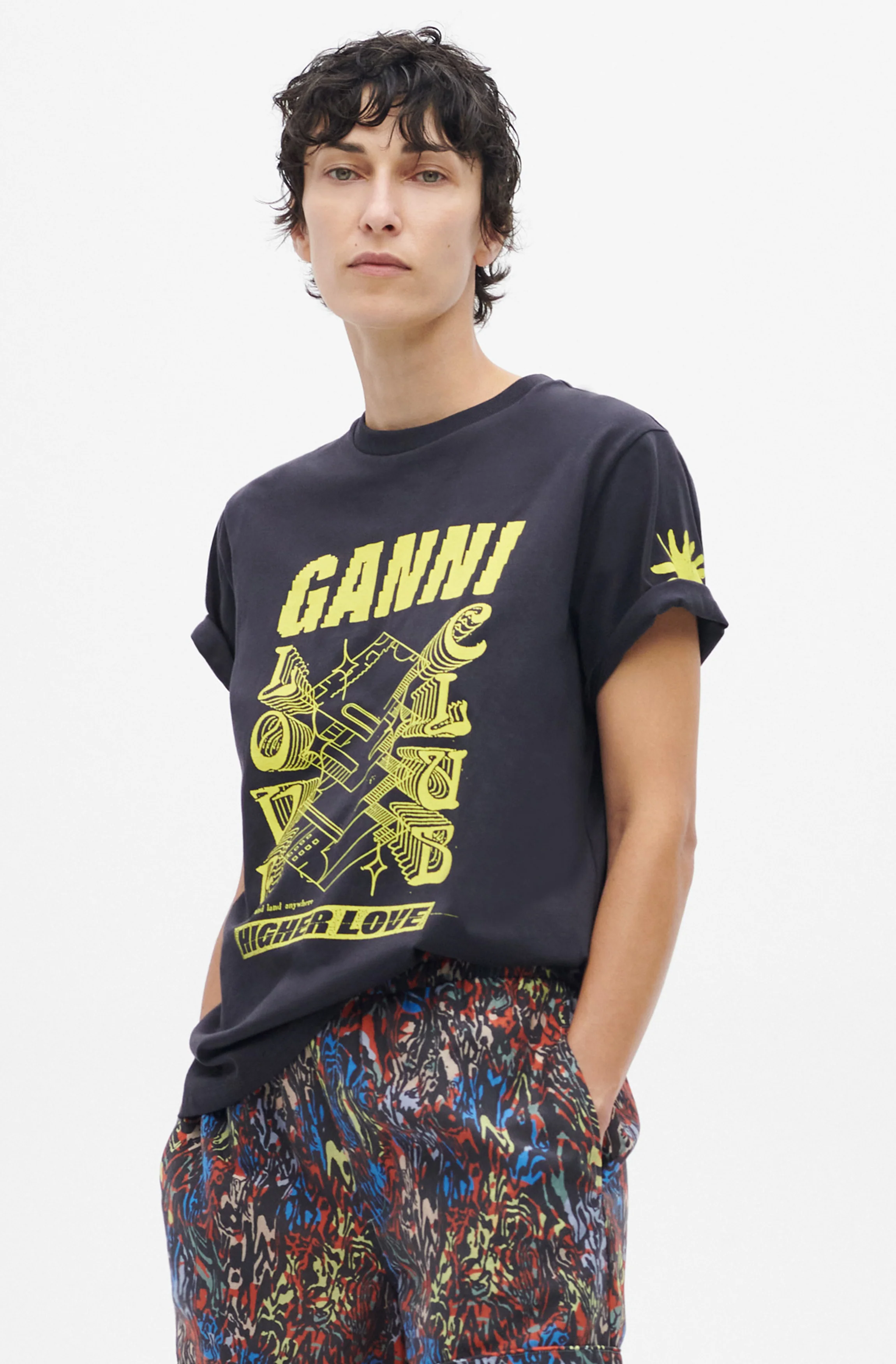 Love Club Tee | Phantom - Image 3