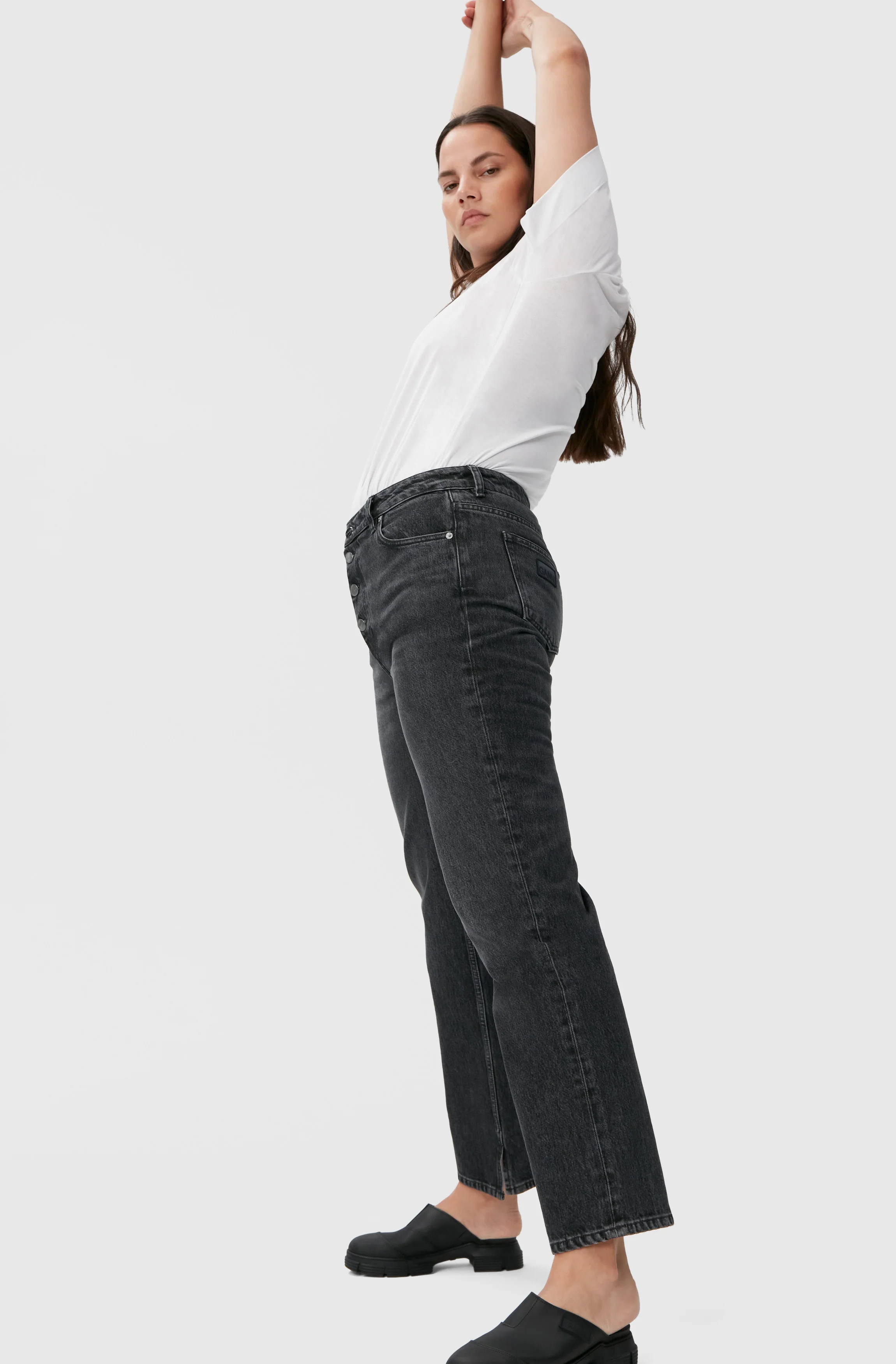 Lovy Jeans | Black/White Vintage - Image 4