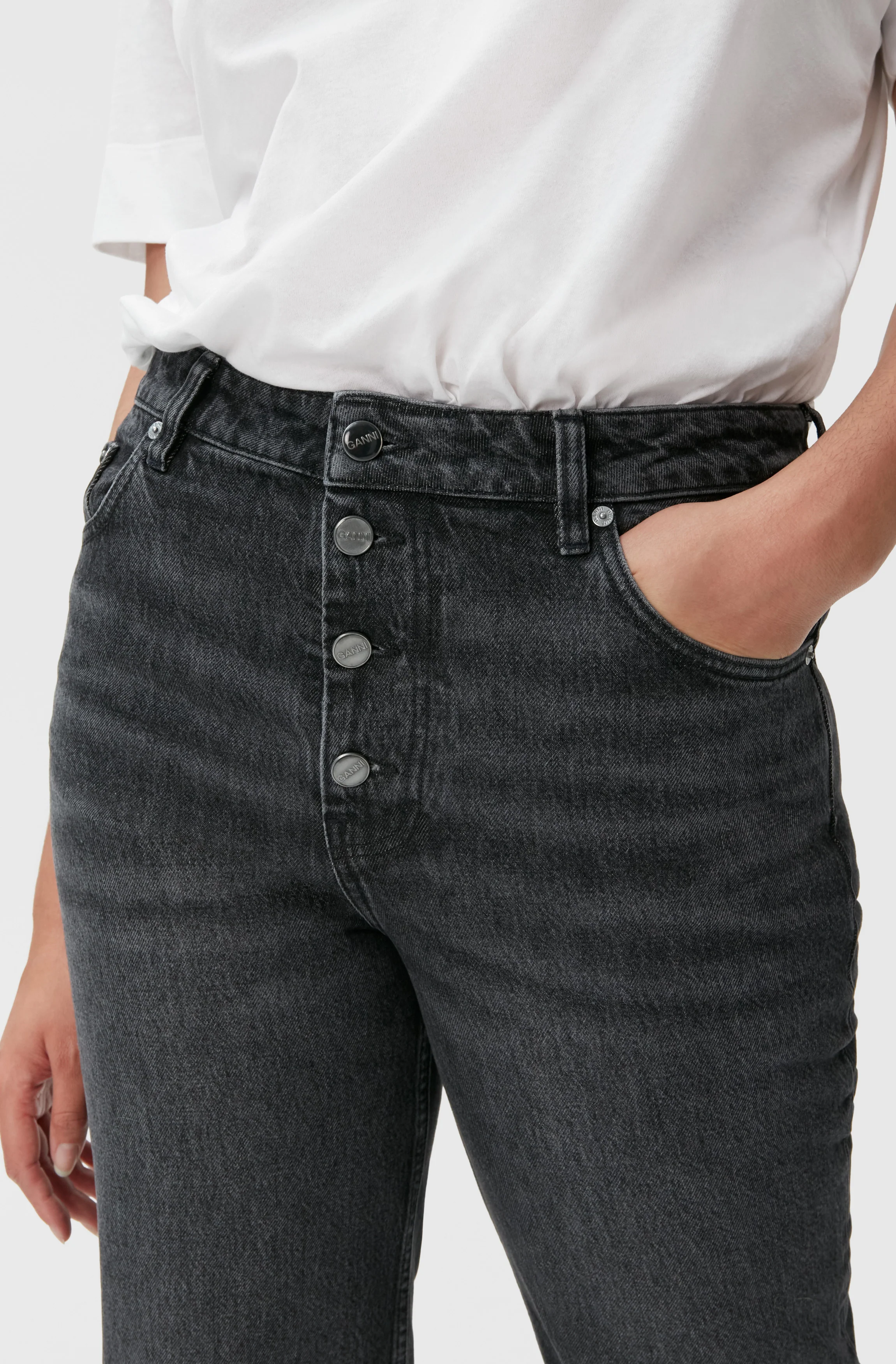 Lovy Jeans | Black/White Vintage - Image 5