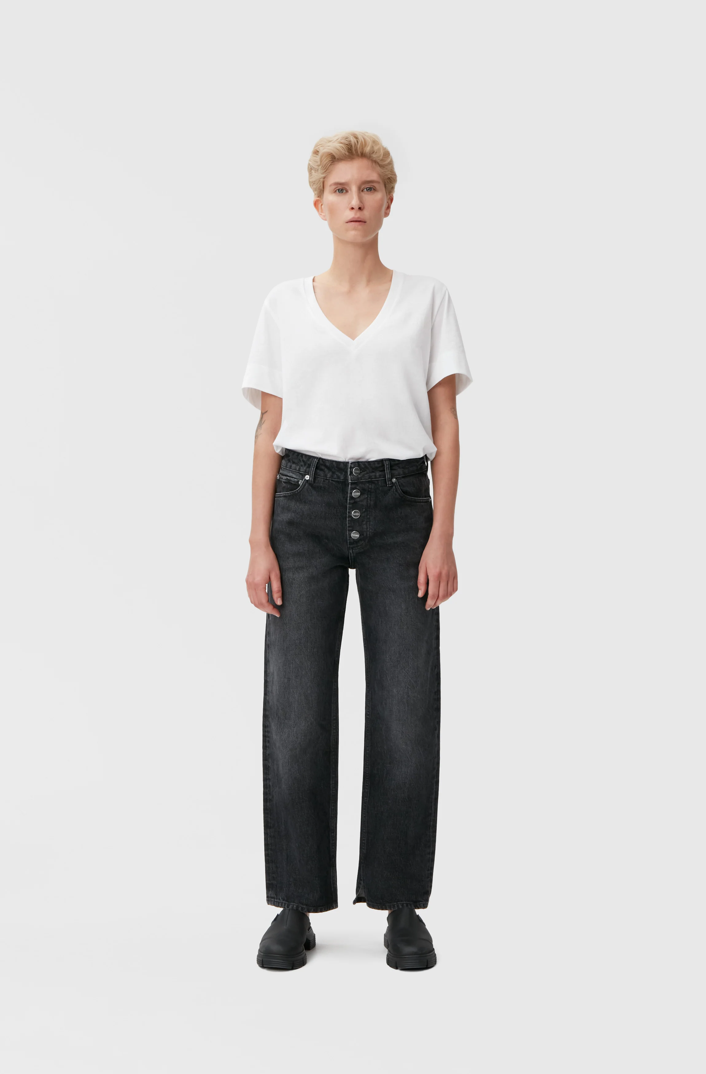 Lovy Jeans | Black/White Vintage - Image 7
