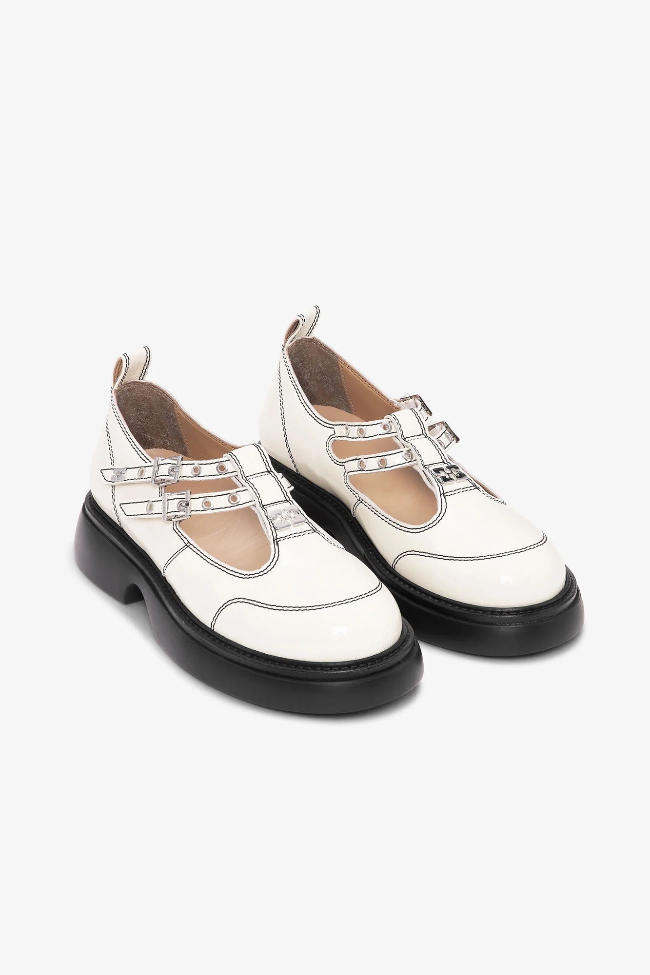 Mary Jane Shoes | Egret - Image 2