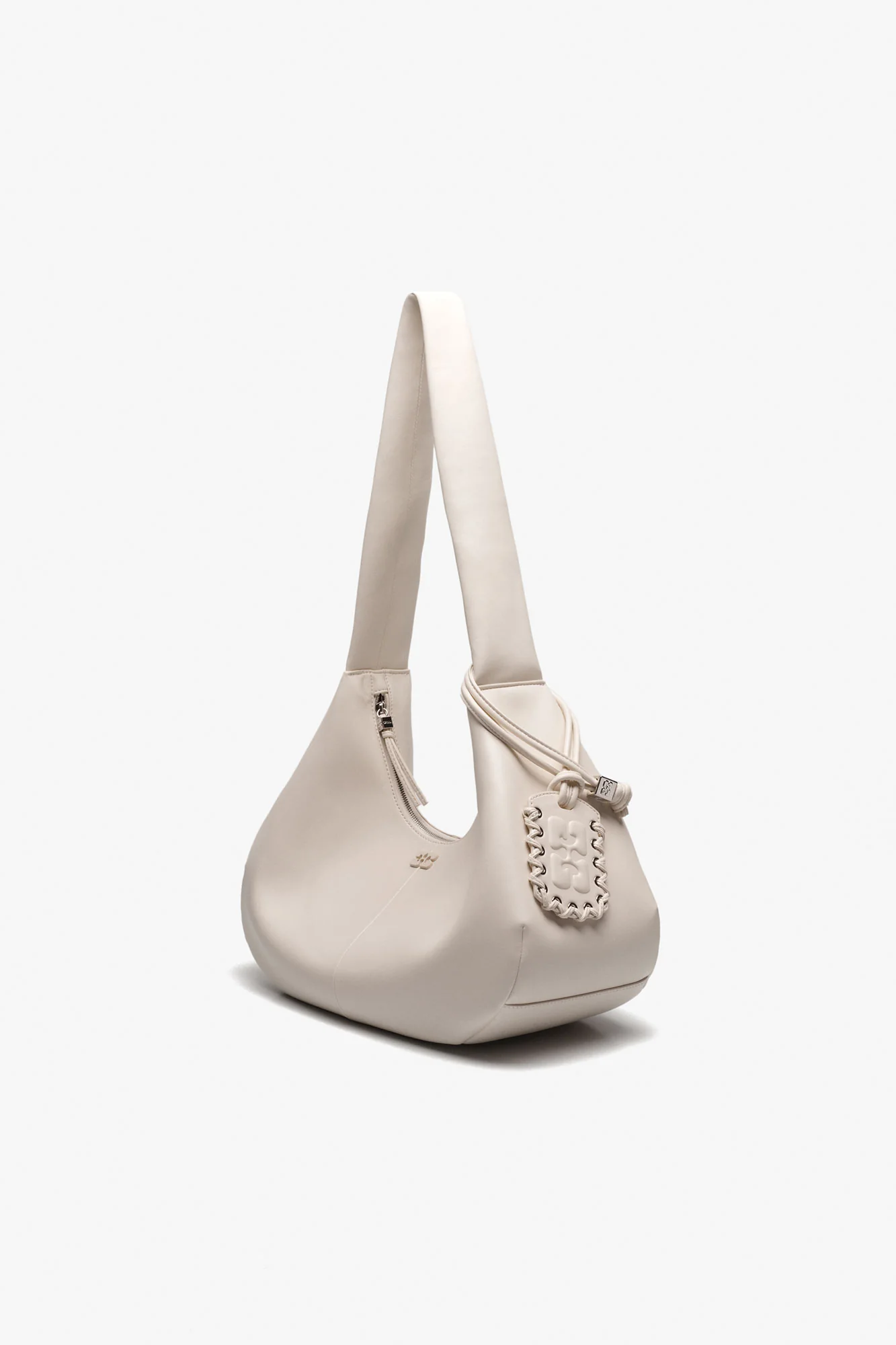 Medium Hobo Bag | Egret - Image 2