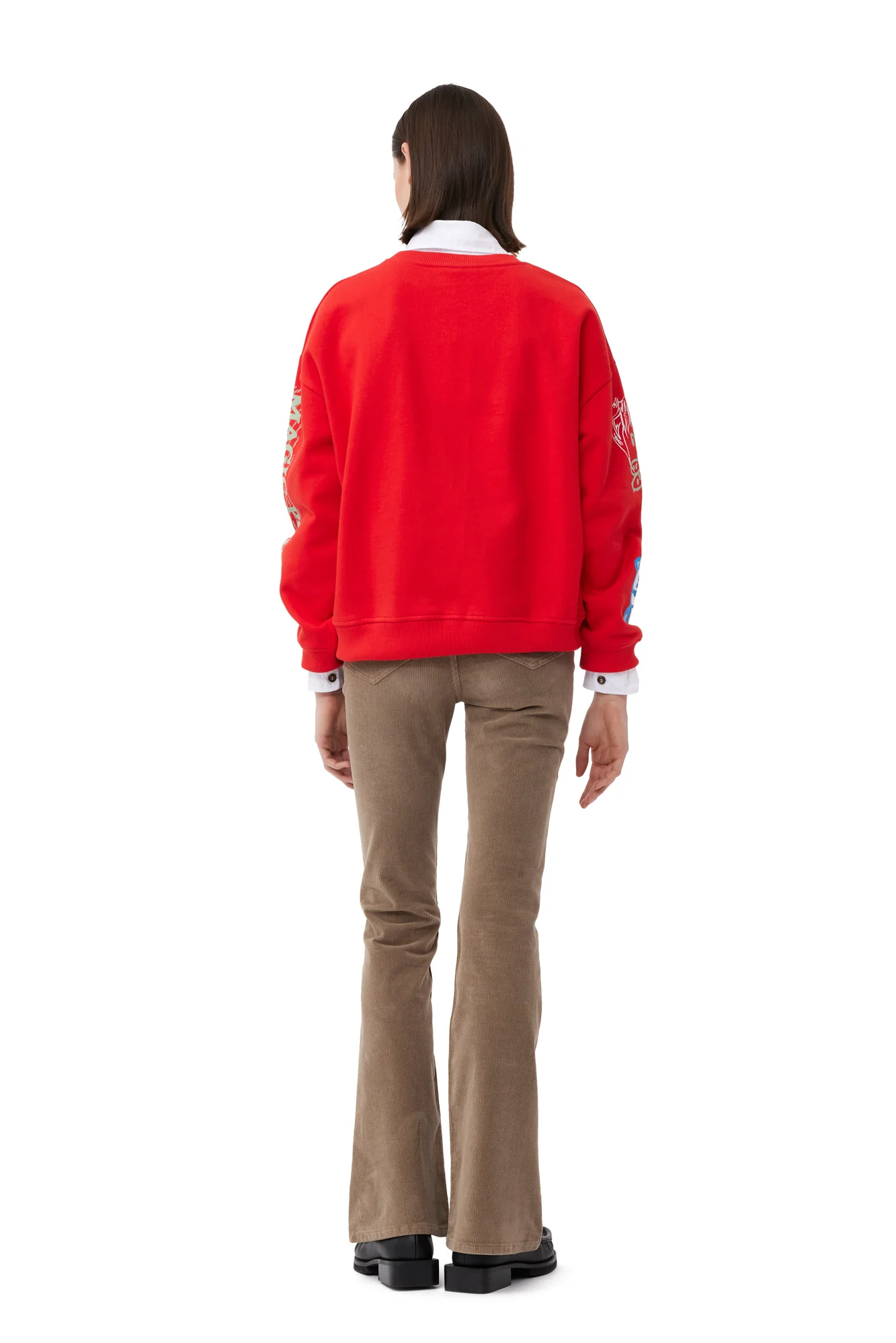Mega Flower Sweatshirt | High Risk Red - Image 4