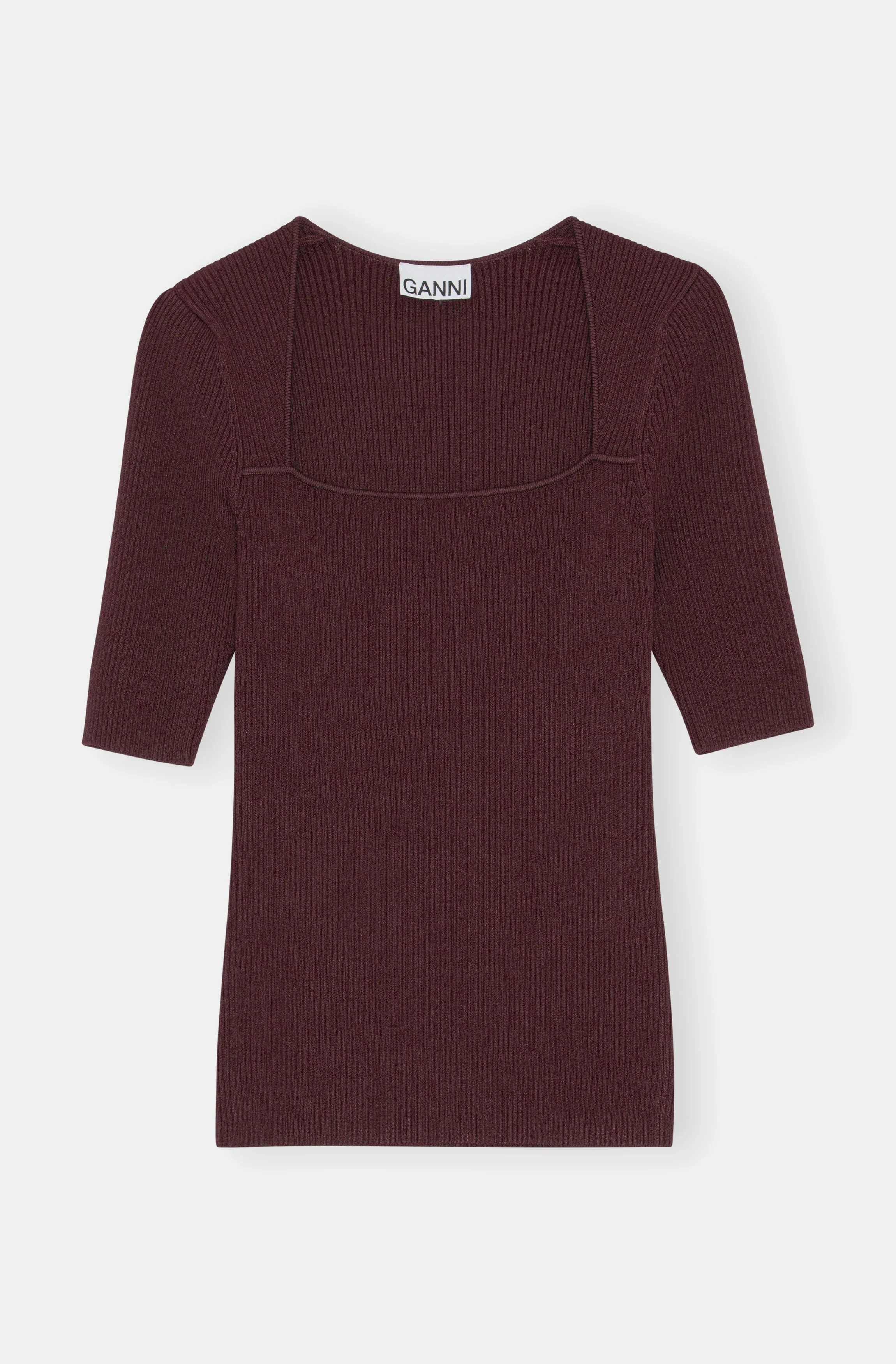 Melange Knit Blouse | Port Royale