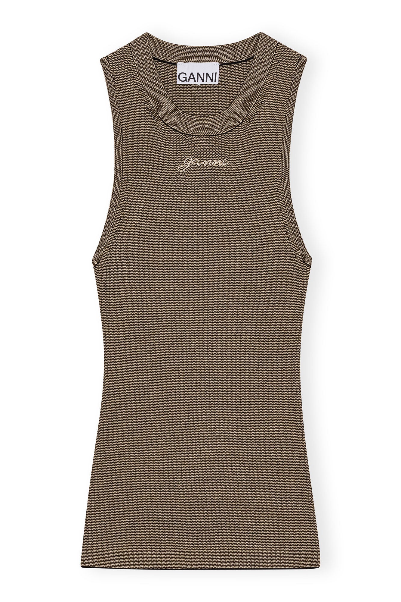 Melange Knit Top | Safari